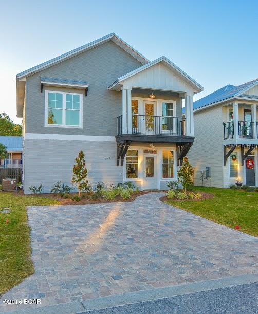 New Construction Rosemary Beach Style homes right here in Panama City Beach. These Stunning homes offer 4 or 5 bedrooms, we have several floor plans to choose from. Marble Counter tops in Kitchen and Granite in Bathrooms. Homes come with wood looking tile floors and pre engineered wood looking floors. Laundry is on the second floor, Homes are constructed with Stucco and Hardy board siding vinyl trim, all homes have paver driveways and community has a nice BB! area and community pool. Come see this Beautiful community today. Open Daily.