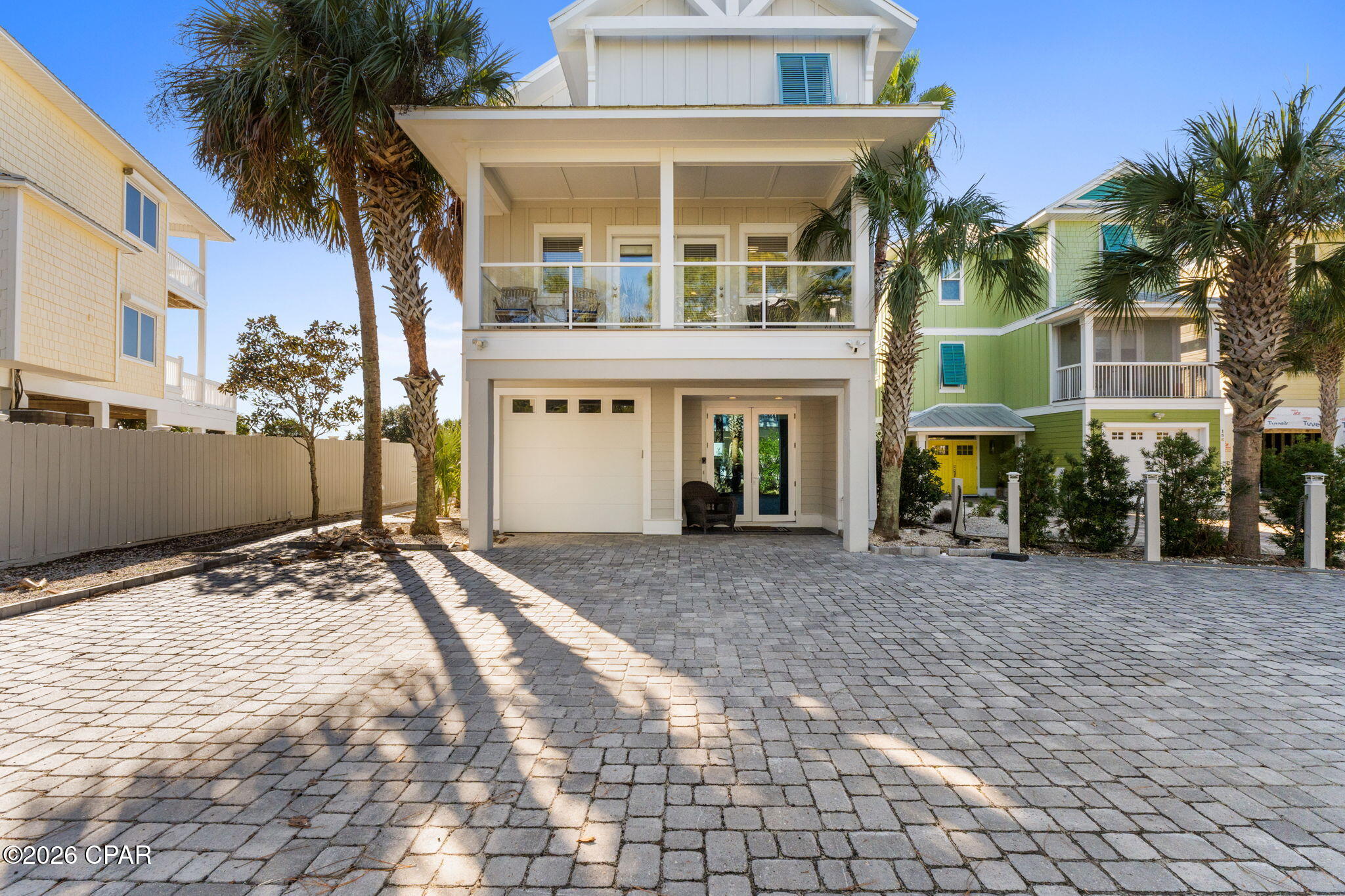 SUN-KISSED COASTAL ESCAPE! This extraordinary custom-built Gulf-front home boasts 5 spacious bedrooms/3.5 baths & is thoughtfully designed for both relaxation & entertaining with Gulf views from nearly every room.  Offered fully furnished, the home showcases custom details, quality craftsmanship & a layout that comfortably accommodates large gatherings while still offering private retreats for quiet moments.Step inside to the ground-level entertainment haven where generous space invites game nights and casual lounging, making it a favorite spot for guests of all ages. Elevator access to every level ensures ease and convenience throughout the home. The second floor opens to a bright, open-concept living space featuring a coastal-inspired kitchen, ample dining area, and inviting living room—perfectly positioned to capture breathtaking Gulf views. Step directly onto the expansive outdoor deck to watch dolphins play while vibrant sunsets paint the sky. The third level is where the luxurious primary suite awaits with panoramic vistas , a private balcony, spa-like bath plus a dedicated office nook-ideal for remote work. Outdoor living truly sets this residence apart. Enjoy a private heated pool, bubbling hot tub, outdoor pool table, two outdoor showers & a private boardwalk leading directly to the sugar-white sands of the Gulf of Mexico—your own direct path to the beach. Life on Cape San Blas means enjoying uncrowded, pet-friendly beaches, miles of shoreline for walking & shelling, legendary fishing, and easy access to boating, kayaking & paddleboarding on pristine waters—all wrapped in the laid-back charm of Old Florida. Just a short drive away, enjoy everything Port St. Joe has to offer—fresh seafood restaurants, boutique shopping, the marina & community events. Don't miss the chance to own a Gulf-front residence that delivers both  exceptional lifestyle or investment potential. Call for your private tour & LIVE THE BEACH LIFE!
