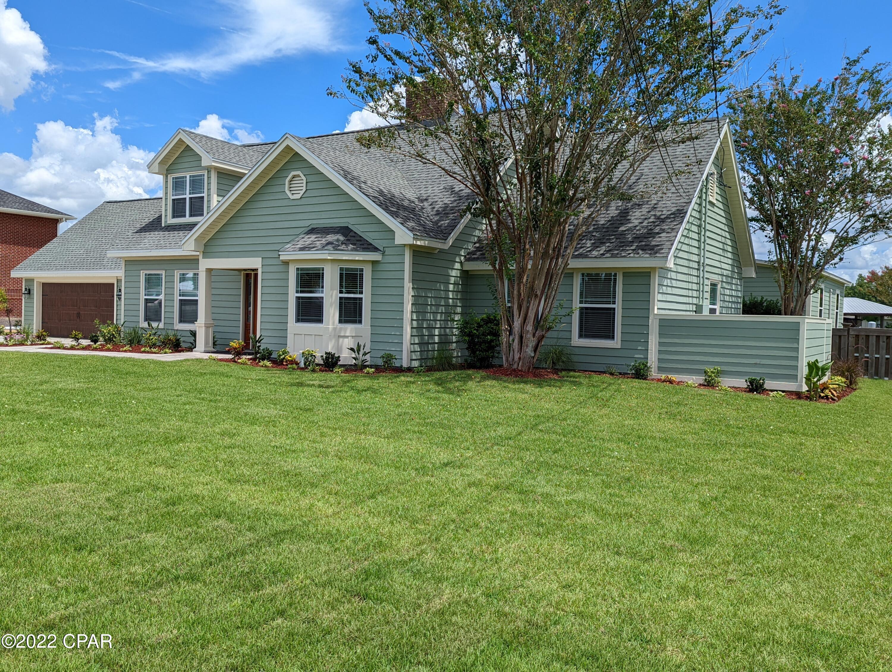 CURRENTLY UNDER CONTRACT, SELLER WILL CONSIDER BACKUP OFFERS -Fantastic Canal-Front pool home in a Highly Desirable Neighborhood with quick boating access to the bay and the gulf right from the backyard. 4 Bedrooms, 2 and ½ baths with a first-floor master, separate office, living room, Florida/family room, butler's pantry between the kitchen and the dining room, and lots of storage space. It has been gutted to the studs and completely remodeled with top-of-the-line finishes and materials with no expense spared. The complete and quality renovation makes this home essentially new! The property also features a large pool, boathouse, new landscaping and sod, a new sprinkler system, expansive decks for entertaining and much more. Come see this Incredible move-in ready home. ***Measurements are Work performed includes a new roof, spray-foam insulation, plumbing, electrical, windows, paver driveway, paint inside and out, cabinets, vanities, appliances, tile, hardwood floors, etc. The main house is approximately 2,572 SF with an additional large heated and cooled detached pool house/hobby room that has the same level of finish as the main house.