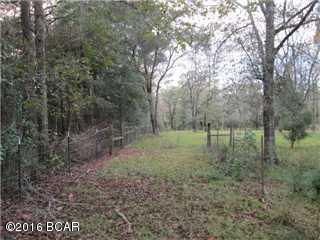 7 acres just east of Marianna and north of Highway 90. Property is fully fenced with a pole barn, septic, and well. Great location to build a new home.