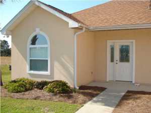 Newer 3 bedroom, 2 bath home located in Sandy Creek Airpark. Master bedroom includes 2 walk-in closets. Master bathroom includes walk-in closet and double vanity. Home has C/Elec heat and air and W/D hookups.