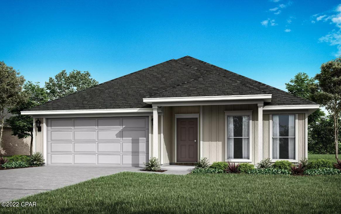 New construction by Truland Homes in the highly desirable Panama City Area! With 3 Bedrooms and 2 Baths. This Denali open floor plan home is a must-see, with a stunning interior featuring 10' high ceilings in the main living areas and a 9' tray ceiling in the master suite. Luxury Vinyl Plank floors, granite countertops, and so much more are found throughout the home. The exterior boasts of Hardi Board on all four sides, Tankless Gas Water Heater, and a completely landscaped yard with a sprinkler system. Offering added innovative technology and convenience, this home is equipped with a SMART Things hub, a Ring security doorbell, a Samsung tablet, and a Nest energy-efficient thermostat. Conveniently located to shopping, recreational parks, schools, and Tyndall Air Force Base.