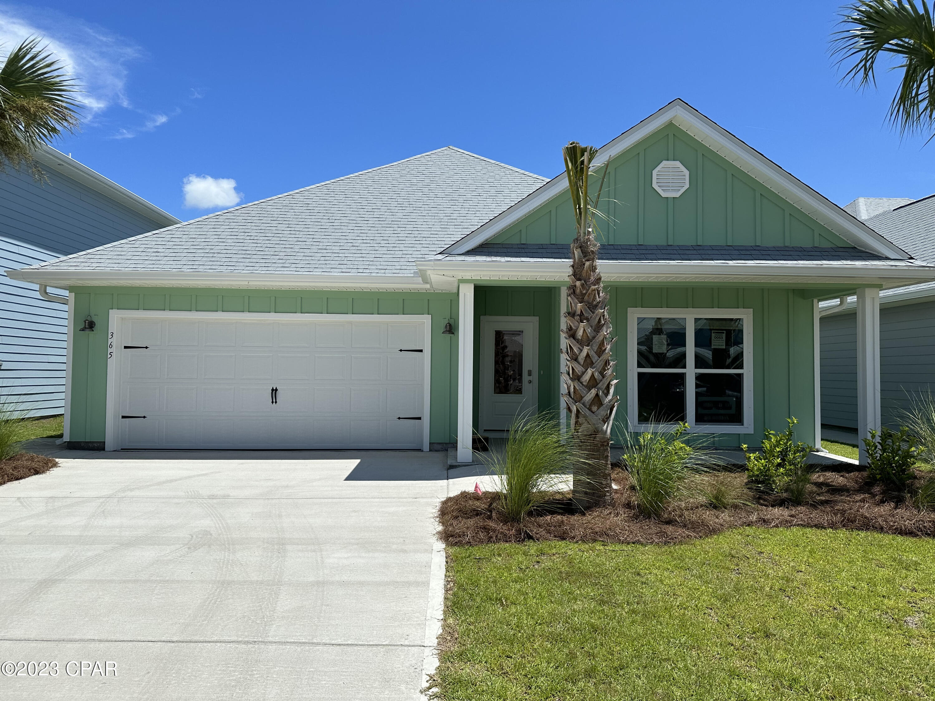 The Rhett is a 4-bedroom, 2-bath home with 1,774 square feet of living space located in WindMark Beach. Standard features of this home include beautiful quartz countertops with undermount sinks in the kitchen and all bathrooms, 5 panel wood doors and engineered vinyl plank flooring throughout the entire home. There are 9-foot ceilings throughout, 11-foot double trayed ceiling in the living room, and 10-foot single trayed ceiling in the owner's suite. Stainless steel appliances included are a free-standing smooth top range, microwave, and dishwasher. This kitchen features a large walk-in pantry, disposal and water filtration system in the Kitchen. WindMark Beach is a tranquil community where one can enjoy the natural settings with boardwalks, walking paths, bike trails, and deeded beach access. WindMark Beach also offers residents numerous luxury amenities and features including a community pool, a gym, restaurants, packaging store/bar, beach equipment rentals, roving security, community fire pit, local shopping, and a versatile community center. Stainless steel appliances included are a free-standing smooth top range, microwave, and dishwasher.  This home also includes a disposal and water filtration system in the Kitchen.  WindMark Beach is a tranquil community where one can enjoy the natural settings with boardwalks, walking paths, bike trails, and deeded beach access. WindMark Beach also offers residents numerous luxury amenities and features including a community pool, a gym, restaurants, packaging store/bar, beach equipment rentals, community fire pit, local shopping, and a versatile community center.