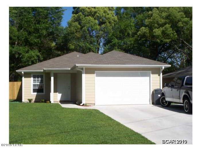 3 bedroom 2 bath newer home in central location just off 15th Street/Business 98 convenient to shopping, schools & Tyndall AFB. All property sizes and ages are approximate, please measure and/or verify if important. School assignments are subject to change, please check with Bay County for most accurate information. Deposit is the same as the rent. Pets allowed with owner approval and NON REFUNDABLE pet fee applies per pet.