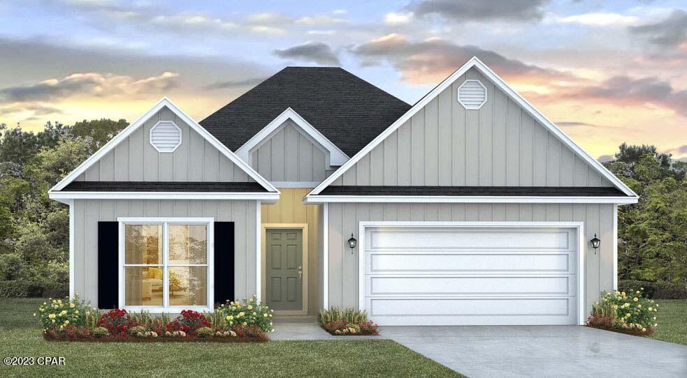 The Kennedy is a stunning single-story home featuring 5 bedrooms and 3 bathrooms. This home features a spacious foyer upon entry with 2 bedrooms and a full bathroom. An appointed dining room is just off the hall leading to kitchen. The kitchen features beautiful white cabinetry, a center island that overlooks the living room, a pantry and granite countertops. Bayside at Ward Creek is surrounded by plenty of opportunities for outdoor recreation such as Frank Brown Park and the Aquatic Center, Regional Sports complex, golf courses and opportunities for boating and fishing.

*** Not accepting investors at this time*** Pictures, photographs, floor plans, elevations, features, colors and sizes are approximate for illustration purposes only and will vary from the homes as built. Home and community information including pricing, included features, terms, availability and amenities are subject to change and prior sale at any time without notice or obligation.