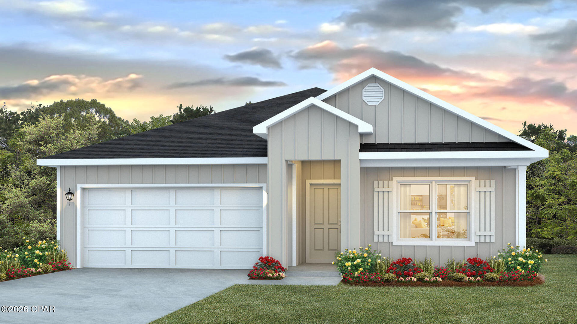 Welcome to 2085 Babcock Street at Sunny Hills in Chipley, Florida. This pre-construction homesite offers the opportunity to secure new construction prior to groundbreaking. This property will be developed with the Cali floorplan and built to current design standards and specifications. Buyers may have the ability to personalize select finishes depending on the stage of construction. Estimated completion timelines and build details available upon request.

The Cali has an entry hall that leads to the open concept living area. Two bedrooms are off the entry hall with a full bathroom in between. Across the hall is a fourth bedroom and large laundry room. The fourth bedroom is a perfect space for a den or even a home office. Continuing down the hall, you will find yourself at an open kitchen with center island, a large dining space and comfortable living area. The primary bedroom is found at the back of the home and features a large bathroom with dual sink vanity, separate shower, large soak tub and a large closet.

 

The interior features of the Cali include EVP flooring in the main living areas and bathrooms and plush carpet in each bedroom. The kitchen is well appointed with a large center island, quartz countertops and beautiful white cabinetry. Prep and clean up from all your meals with your name brand stainless-steel appliances including a smooth top stove, microwave and dishwasher. A Smart Home Technology package is included with a Qolsys IQ Touch panel, smart thermostat and KwikSet Keyless entry.