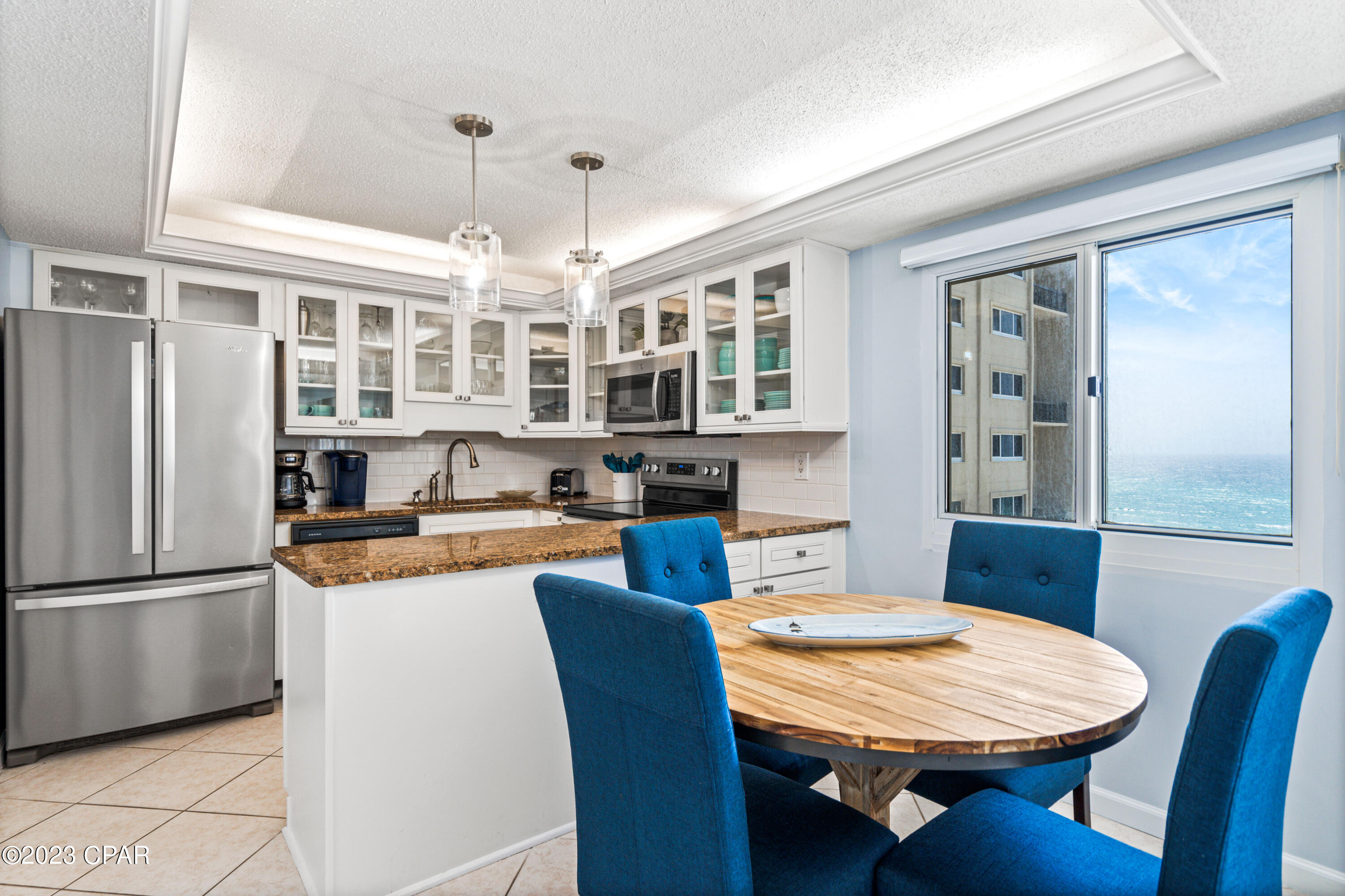 Seller Financing Possible! Welcome to the newly updated Pinnacle Port Unit #922, located in the sought-after Carillon Beach neighborhood of Panama City Beach, FL! This stunning 9th-floor, 3 bedroom, 3 bath Gulf Front condo is one of the best units in the area, boasting breathtaking Gulf views from the living room deck and 1st-floor primary bedroom with en-suite. This turn-key unit features a spacious living room/dining area, providing the perfect space to relax and enjoy your time with family and friends. On the second floor, you'll find two more bedrooms, one additonal primary bedroom with an en-suite, and another bedroom with a hall full bathroom. The master bedroom on this floor offers an outside deck with incredible views of the Gulf, Lake Powell, and Inlet Beach overlooking Camp Hellen State Park, allowing you to see for miles down 30A. The other bedroom on this floor features stunning Gulf views out of a full wall of windows.
Whether you're using this property as an established vacation rental, a private second home, or even a primary residence, you'll enjoy the amenities that Pinnacle Port has to offer. This gated and secured community is nestled between the Gulf of Mexico and Lake Powell and offers amazing views from every room.
Located just around the corner from 30A, Rosemary Beach, and Alys Beach, Pinnacle Port offers the perfect combination of beach and lake living. Don't miss out on the opportunity to own this incredible condo in one of the most sought-after locations in Panama City Beach! Seller will consider Owner/ seller financing! Inquire to learn more.
