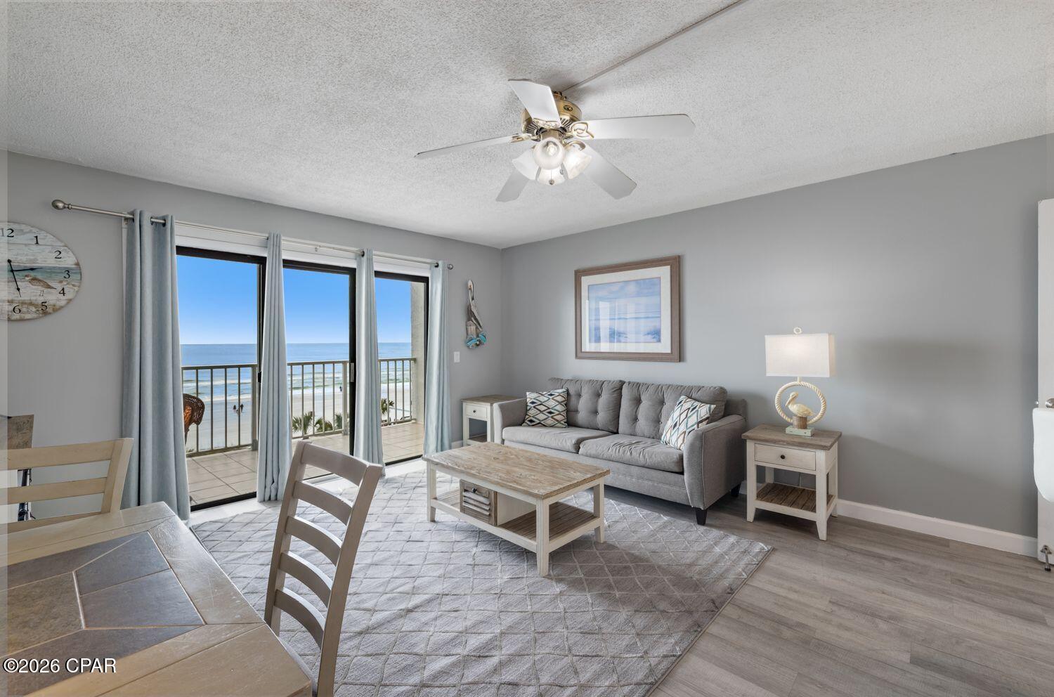 Gulf-front investment opportunity at Summit Beach Resort in Panama City Beach. This beautifully maintained one-bedroom, one-and-a-half-bath condominium offers stunning, unobstructed views of the Gulf of Mexico from a private balcony and a highly functional floor plan that comfortably accommodates up to six guests.

The unit features a fully renovated kitchen, in-unit washer and dryer, spacious living area with sleeper sofa, luxury vinyl plank flooring throughout, and wood-look tile in the oversized primary bedroom. Additional highlights include hallway bunk beds and a convenient Jack-and-Jill bathroom design, making the layout ideal for vacation rentals and family getaways alike.

Summit Beach Resort is a highly sought-after, amenity-rich beachfront resort offering multiple pools, hot tubs, sauna, tennis courts, shuffleboard, an on-site Tiki bar, grilling area, arcade/game room, playground, beach services, water sports, and a sundry shop.

Whether you are seeking a strong short-term rental investment or your own personal beachfront retreat, this property offers immediate enjoyment with excellent income potential and long-term upside.
Amazing income!