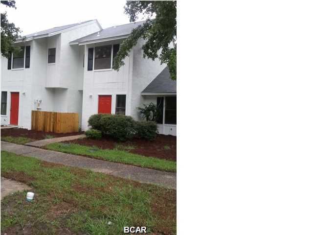 Cash flowing investment property available now with quality tenant! Tenant currently pays $600/month and pays all utilities. Property underwent extensive renovations in 2011 including new roof, new ac unit, new kitchen, new appliances, new flooring, interior and exterior paint, new patio slab, and backyard fencing overlooking pond. Please note that unit E is also available for $51,000 and is tenant occupied. City of Callaway has assessed water/sewer improvement assessment on property and current owner has paid the first 3 years payments.