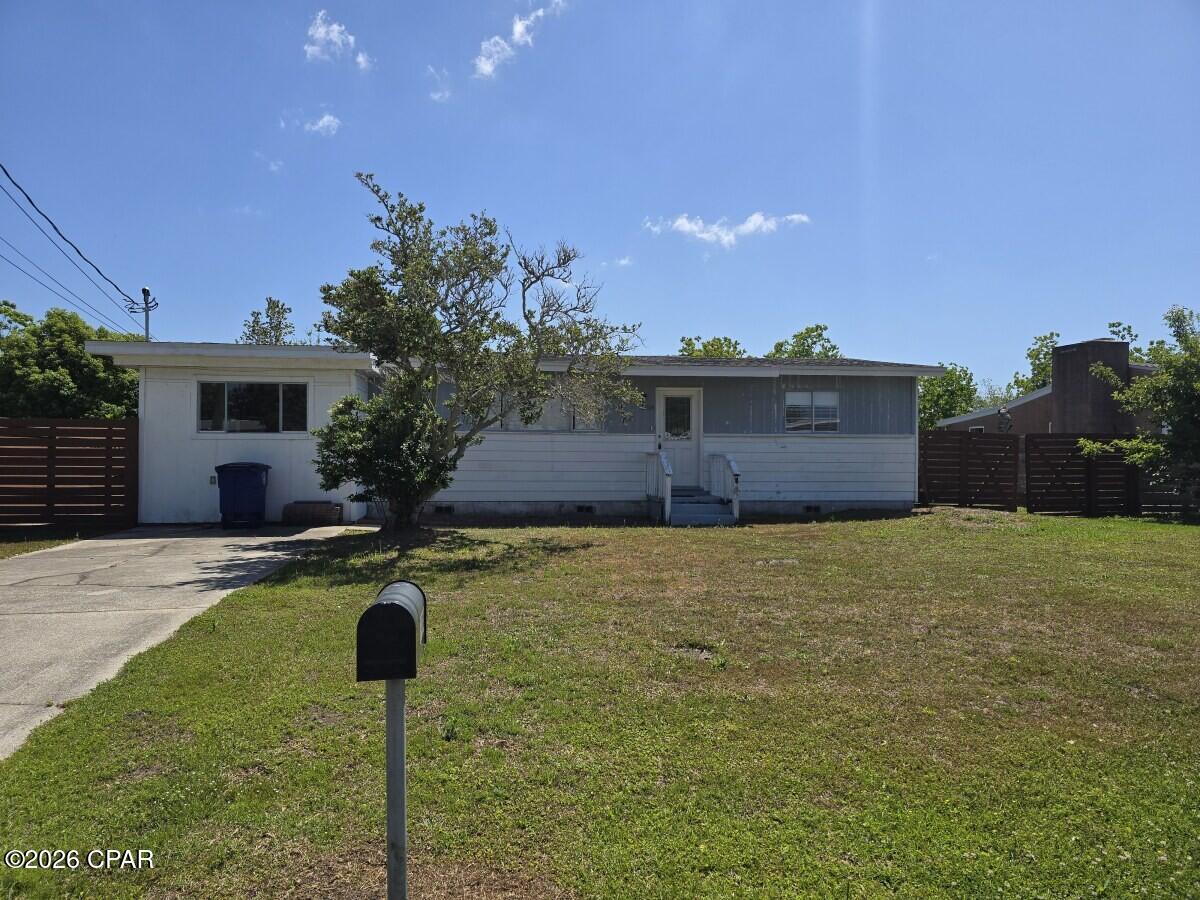Welcome to your next great project in one of Panama City's most convenient neighborhoods! This charming two-bedroom, two-bathroom home offers 1,238 square feet of living space just waiting for someone with a little vision and a lot of enthusiasm.

Featuring 2 bedrooms , 2 bathrooms , a bonus room with sliding glass doors and a side exit -- perfect for a home office, art studio, or that gaming cave you've been dreaming about. The bones are here, and the potential is enormous. Whether you're looking for an affordable entry point or ready to add value, this property is calling your name.

Location is where this home really shines. You're just minutes from HCA Florida Gulf Coast Hospital , Walmart Supercenter is right down the road for all your shopping needs, and Gulf Coast State College is a short drive away. Feeling adventurous? St. Andrews State Park is close enough for weekend beach days without the tourist-town price tag. Plus, Northwest Florida Beaches International Airport keeps you connected to everywhere else when the travel bug bites.

The neighborhood offers that easygoing Florida vibe with established homes and friendly streets. This is the kind of area where you wave at your neighbors and actually mean it.

Opportunities like this don't stick around long in today's market. Grab your imagination and come take a look before someone else beats you to it! Don't miss out on this opportunity to make it your own! Property is being sold AS-IS. *Information provided is deemed reliable but is not guaranteed and should be independently verified by the buyer*