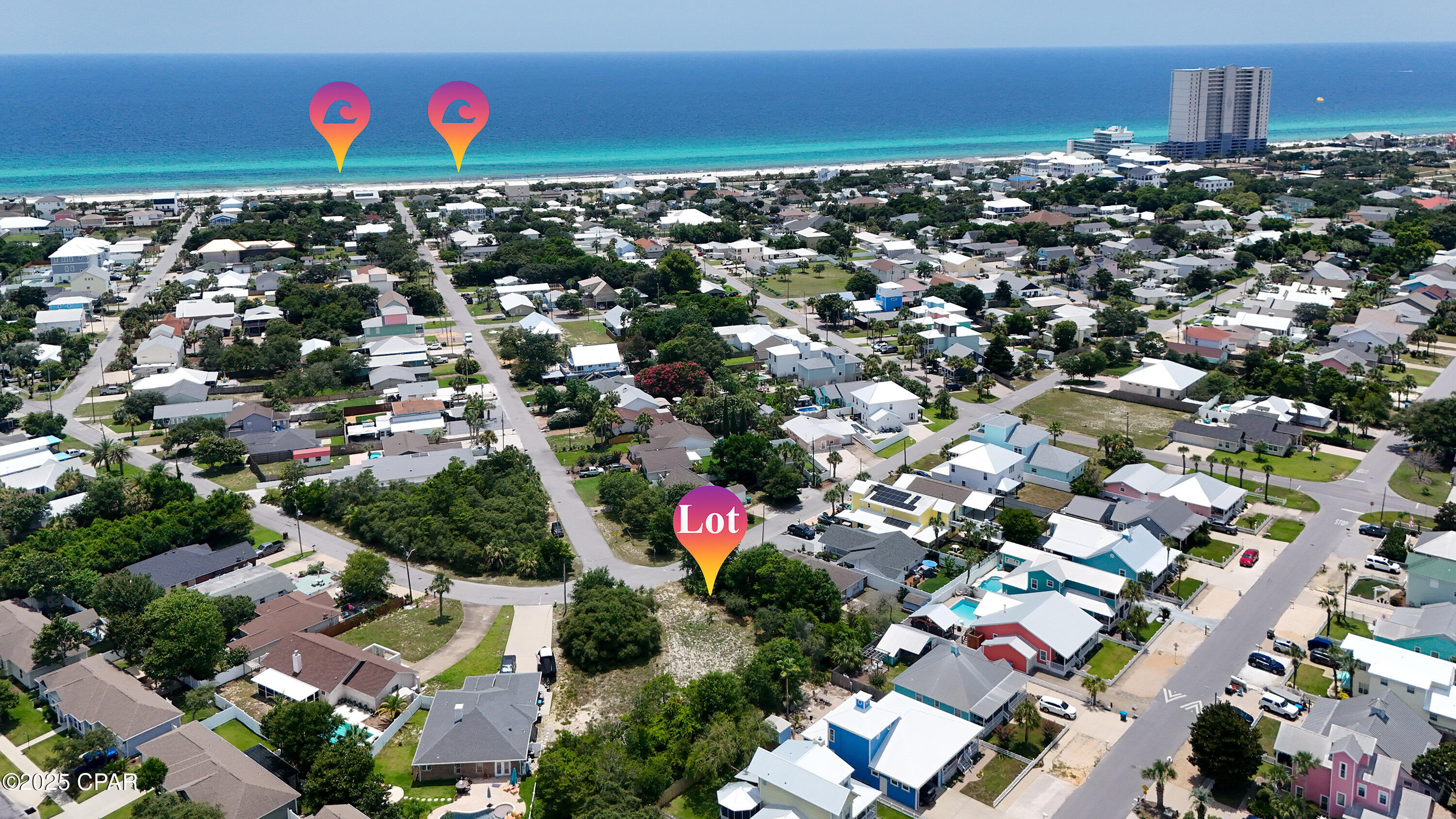 *UNDER CONTRACT SELLER IS TAKING BACK UP OFFERS.
Build Your Dream Home at Exclusive Bid-A-Wee Beach!
Welcome to Bid-A-Wee Beach, the hidden gem of Panama City Beach, FL where private, deeded beach access and coastal charm await you! This is your chance to own a piece of paradise and bring your dream home to life in one of the area's most coveted beach communities.
Why You'll Love This Property:
Exclusive Beach Access
Enjoy over 2,500 feet of gated, private beachfront exclusively available to Bid-A-Wee residents. Imagine daily walks on sugar-white sand and evenings spent watching unforgettable sunsets over emerald waters.
Ready-to-Build Lot
The lot is fully cleared and comes with finished builder plans, saving you both time and money—you're only one step away from moving in!
Seller Financing Available!
Flexible terms make this beachfront opportunity more accessible than ever!
Utilities in Place.
The property is connected to city water, sewer, and electricity making your future build hassle-free and compliant with modern standards.
No HOA & Golf Cart Friendly 
Live freely without HOA restrictions. Cruise the neighborhood in your golf cart and immerse yourself in a relaxed, coastal lifestyle.
Next to Margaritaville
Be just steps away from fun, food, and entertainment! Living next to the vibrant Margaritaville community means walkable amenities and increasing property value for your future home.
The Dream Is Closer Than You Think
Whether you are planning to build a vacation getaway or your forever home, Bid-A-Wee Beach offers a rare combination of exclusivity, convenience, and lifestyle value. Don't wait—opportunities in this idyllic beach community don't last long!
Contact us today to schedule a visit and discuss seller financing options.  
Bid-A-Wee Beach: Where Your Dream Becomes Reality!
Your future home starts here. Come build it today! ***More Pictures to come!