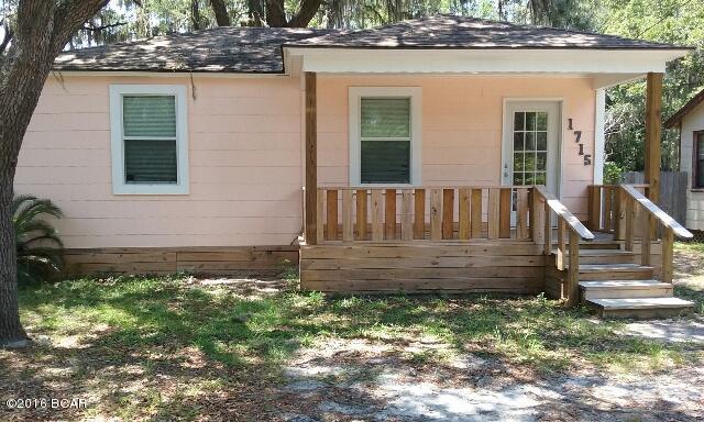 Single story home in St. Andrews with a Bay view. Home includes an outside shed with washer and dryer provided, dining room area, back deck, and a back privacy fence.