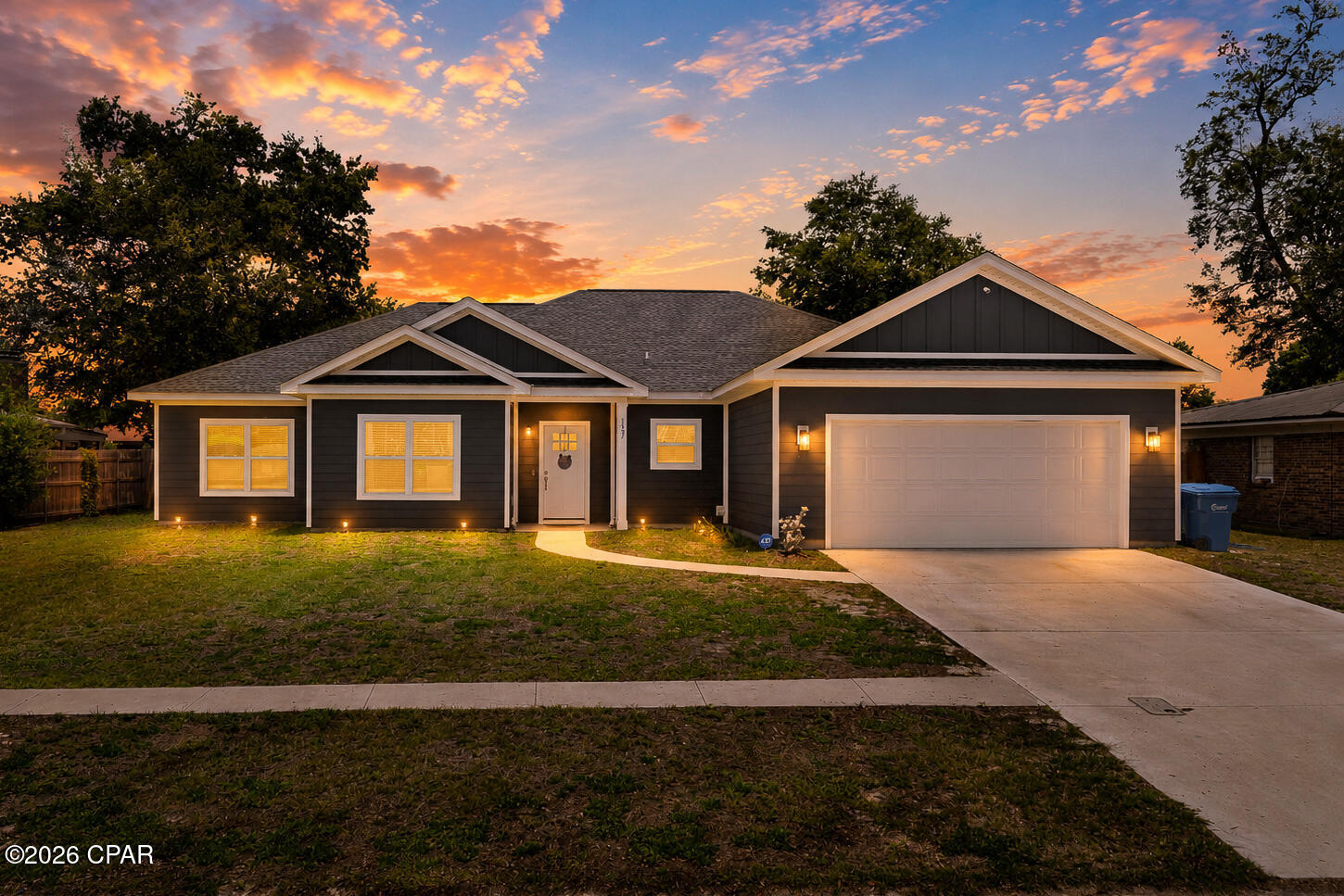 Built in 2024, this beautiful 4-bedroom, 2-bath home offers the perfect combination of modern finishes, functional living space, and a thoughtfully designed layout. The open-concept floor plan creates a seamless flow between the living, dining, and kitchen areas, making it ideal for both entertaining and everyday living. The spacious primary suite is a true retreat, featuring an oversized bedroom, a large walk-in closet, and a beautifully appointed en-suite bathroom complete with a separate soaking tub and shower. The split-bedroom floor plan provides privacy for the primary suite while the additional bedrooms offer plenty of space for family, guests, or a home office.
Step outside to enjoy the large fenced backyard with plenty of room for children, pets, gatherings, or future outdoor additions. Built in 2024, this home offers the benefits of newer construction with modern design, energy efficiency, and move-in-ready convenience.

If you've been looking for a home that combines space, comfort, and style, this one is a must-see.