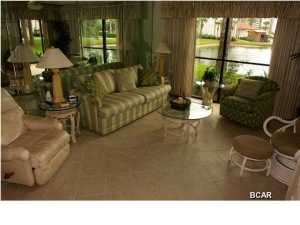 EDGEWATER BEACH RESORT! This very nice 1st floor 2 bedroom/2 bathroom furnished Golf Villa. This is a very desirable unit with an open floor plan! Edgewater Beach Resort offers a multitude of options for the entire family while vacationing on Panama City Beach. Stay as busy as you want with the onsite Par-3 Executive 9-hole Golf Course, State of the Art Plexicushion Tennis Courts, Wellness & Fitness Center, 11 swimming pools, and water sports! You may choose to simply relax and lay around on the white sandy beaches and indulge in one of the many dining options on site including Ocean's Bar & Grill, Edgie's Corner Market (Starbucks & Ice Cream) or even Pizza Hut! Many other dining options are offered across the street along with an arcade, bowling, and roller skating! Edgewater is