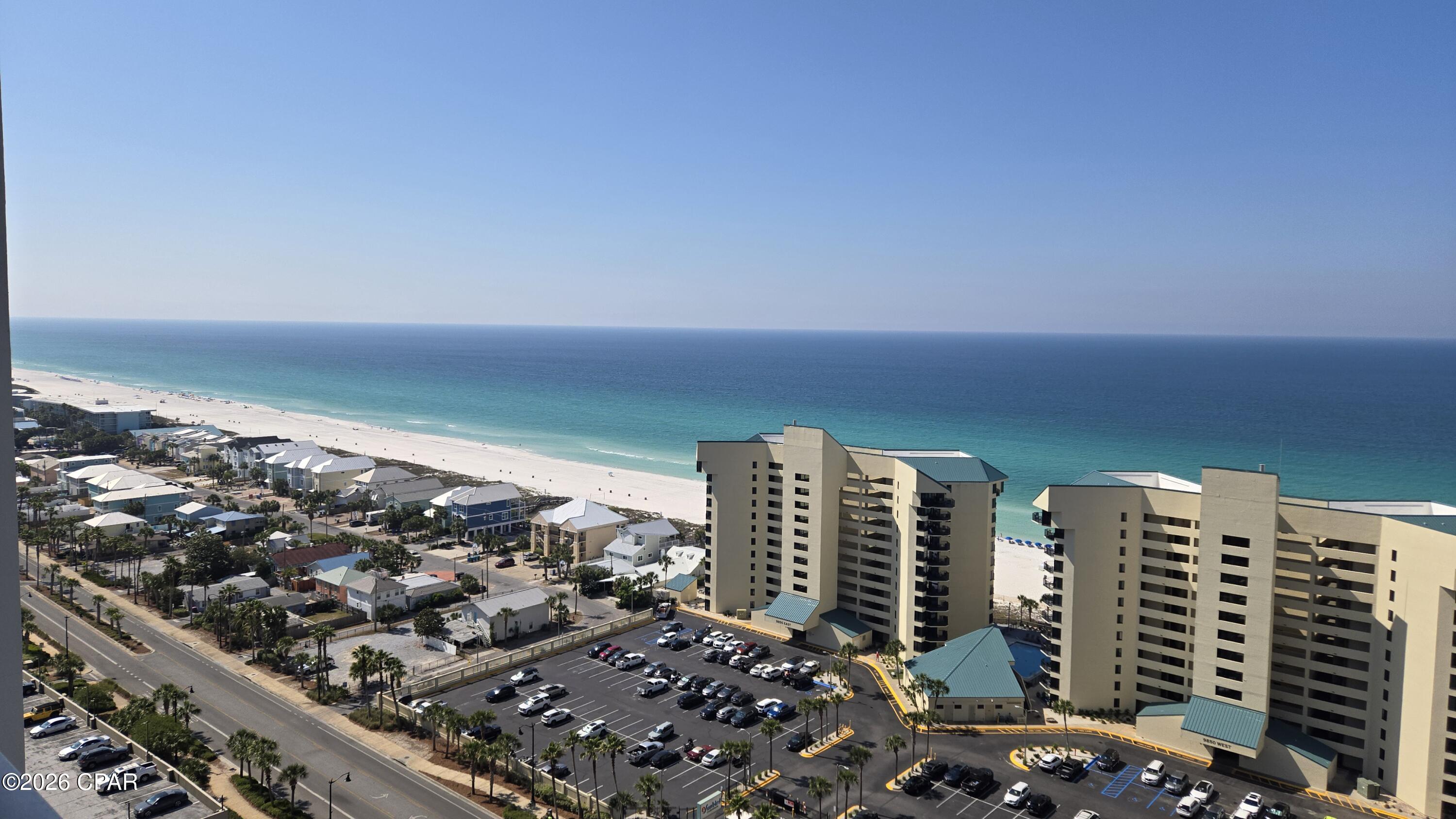 *** CURRENTLY UNDER CONTRACT, SELLER WILL CONSIDER BACKUP OFFERS ***
INVESTOR'S SPECIAL WITH STUNNING GULF VIEWS!
Bring your vision and make this unit your own--prepped and ready with carpet, tack strips, and mattresses already REMOVED for your convenience. Major updates have been taken care of, including a brand-new HVAC system, water heater, and ceiling fans.
Enjoy breathtaking views along with easy access to the beach, nearby dining, and entertainment. Whether you're looking for a personal getaway or an income-producing property, this unit offers excellent potential.
Lovingly used as a second home since 2018, it has not been rented, so there is no prior rental history.