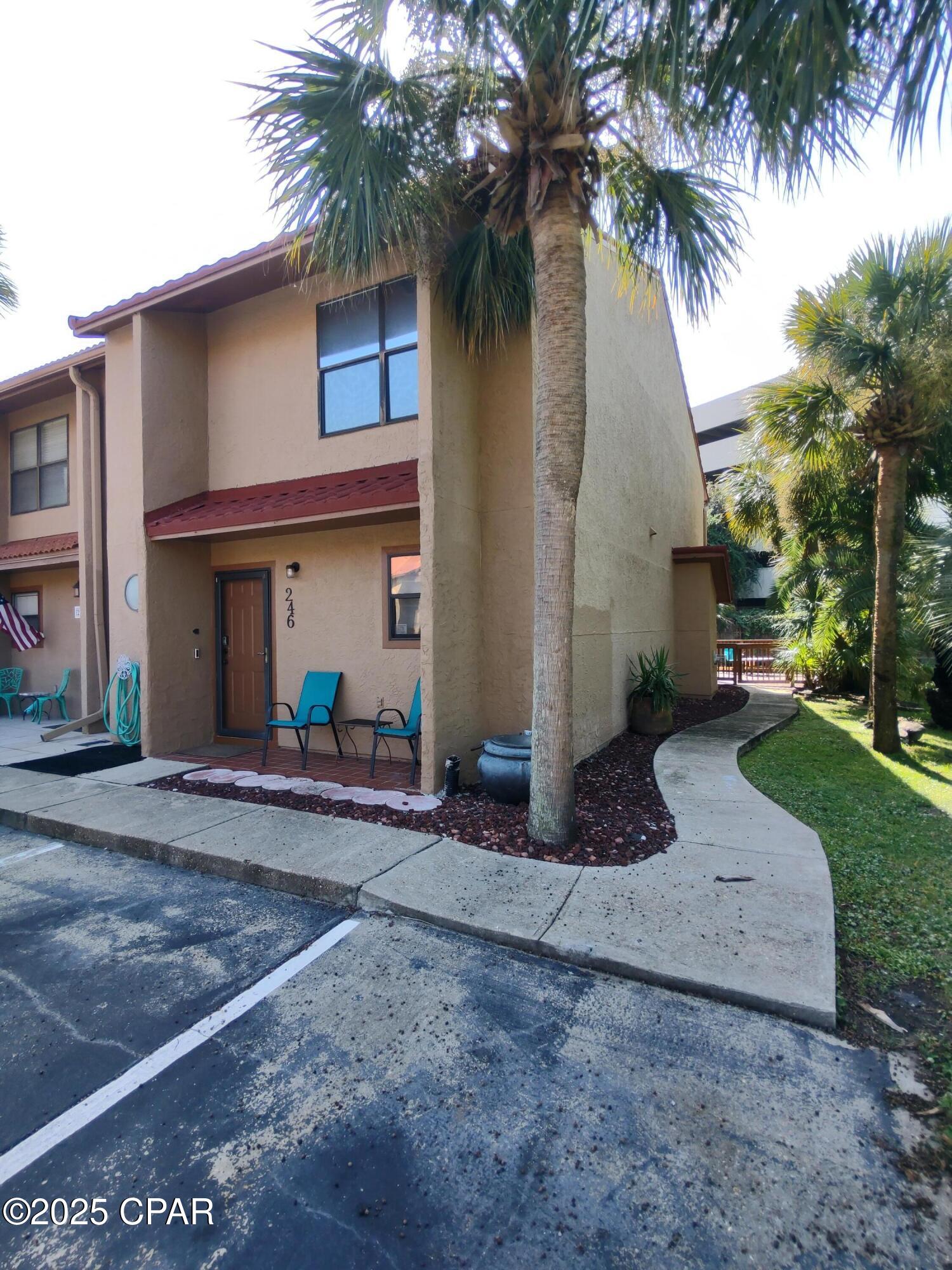 'CURRENTLY UNDER CONTRACT, SELLER WILL CONSIDER BACKUP OFFERS' ~ BRING THOSE OFFERS ... Gulf Highlands Beach Resort is a GATED RESORT in the HEART of PCB and Walking Distance to... Dining, Shopping, Post Office, and Walmart. This Gorgeous 2 BR with 2.5 Baths has a Private Deck that overlooks the Canal. If you are looking for a unit that is close to the BEACH, look no farther than THIS UNIT! This is an END UNIT with a NEW ROOF, 3 PARKING SPACES, and VERY CLOSE TO THE BEACH.   HOA fees $1121.78/Qtr include Household Trash Disposal, Internet, Lawn Mowing, Sprinklers, Termite Contract with HOA, Some Pest Control, PLUS the Amenities... 11 Pools ''5 Heated'', 3 Tennis Courts ''2 Lighted'', 4 Pickleball Courts, Workout/Gym Room, 18 Hole Mini Golf, 2 Playgrounds, Shuffleboard Courts, Conference Center, and a Private Beach House with a Snack Bar on The Beach along with 1 of the 11 Pools. There is NO extra charge to use the Amenities.