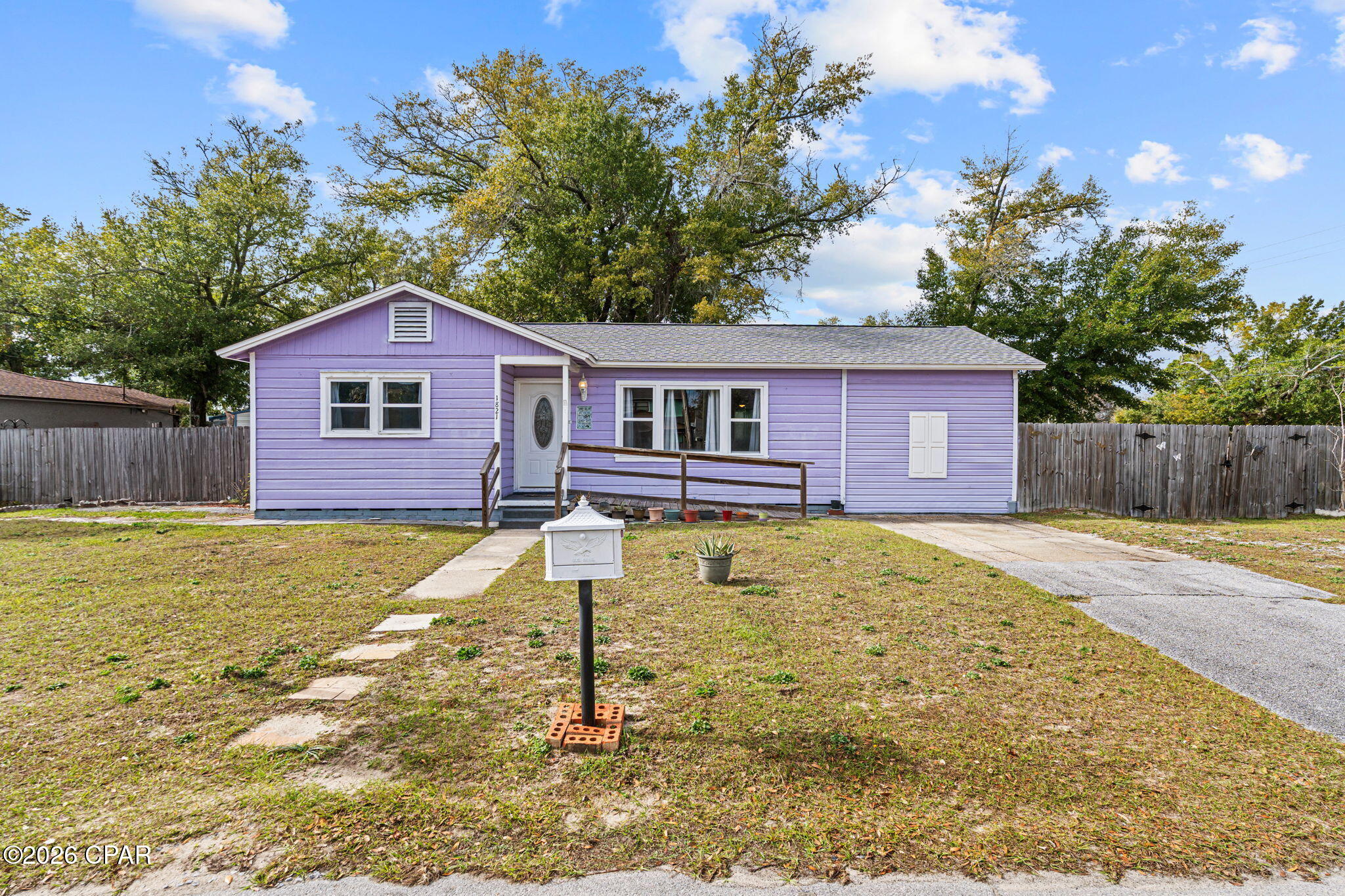 Opportunity Awaits on a Prime Corner Lot!

This 4-bedroom, 2-bath home offers 1,202 square feet of living space and a desirable split floor plan that provides privacy and flexibility. Situated on a corner lot, the property features a spacious 20x10 utility shed, perfect for storage, a workshop, or hobby space.

Major system updates add value and peace of mind, including a roof replaced in 2019, hot water heater replaced in 2021, and HVAC system replaced in 2023.

The home is in need of some TLC, making it an excellent opportunity for investors, renovators, or buyers looking to customize a space to their own taste. With solid bones and a functional layout, the potential here is undeniable.

Conveniently located just 5 minutes from Historic St. Andrews, you'll enjoy easy access to charming shops, waterfront dining, and local attractions—all while being tucked away in a quiet neighborhood.

Whether you're searching for your next project or a home to make your own, this property is full of possibilities.