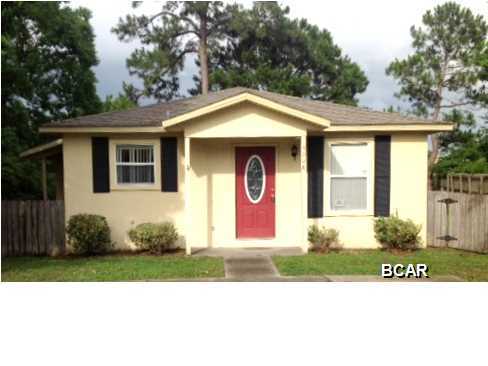 Cottage conveniently located to shops, schools, entertainment and is proved to sell! This 3b/2 bath home just off Hwy 390 is close to everything yet tucked away in a quiet area for your family to enjoy. This home has a large fenced yard with large deck off the back of the house, open concept living room, dining area & kitchen and master bedroom has an en-suite bathroom. It's hard to find these features in a home in this price range and in the Lynn Haven School District. Age, Square Footage, and room sizes approx, if important please verify.