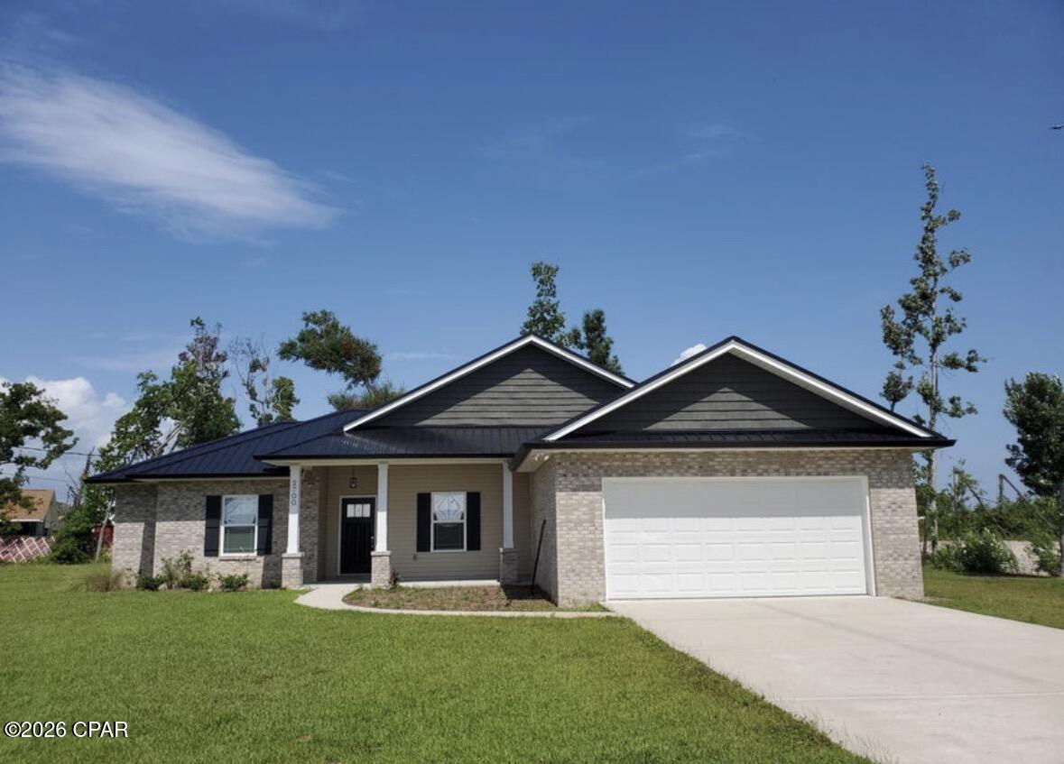 YOU DO NOT WANT TO MISS THIS BEAUTIFUL HOME READY FOR ITS NEW OWNER, LOCATED ON THE END OF THE ROAD, THIS 2016 CUSTOM BUILT INCLUDES 4 BEDROOMS & 2 FULL BATHROOMS WITH A 2 CAR GARAGE. TRAY CEILINGS IN LIVING SPACE AND MASTER BEDROOM. LUXUARY VINYL PLANK FLOORING IN MAIN PART OF THE HOME AND CARPETS IN BEDROOMS. SPLIT FLOOR PLAN ALLOWS 2 ROOMS TO BE OCCUPIED ON THE LEFT SIDE OF THE HOME  WITH THE MASTER ON THE BACK RIGHT.MASTER HAS A SEPARTE SHOWER AND SOAKING TUB WITH PRIVACY WINDOW. 4TH BEDROOM LOCATED JUST OFF OF THE THE KITCHEN AND COULD BE A OFFICE  COVERED FRONT AND BACK PORCHS ,METAL ROOF IN 2019, PENDING TAKING BACKUP OFFERS