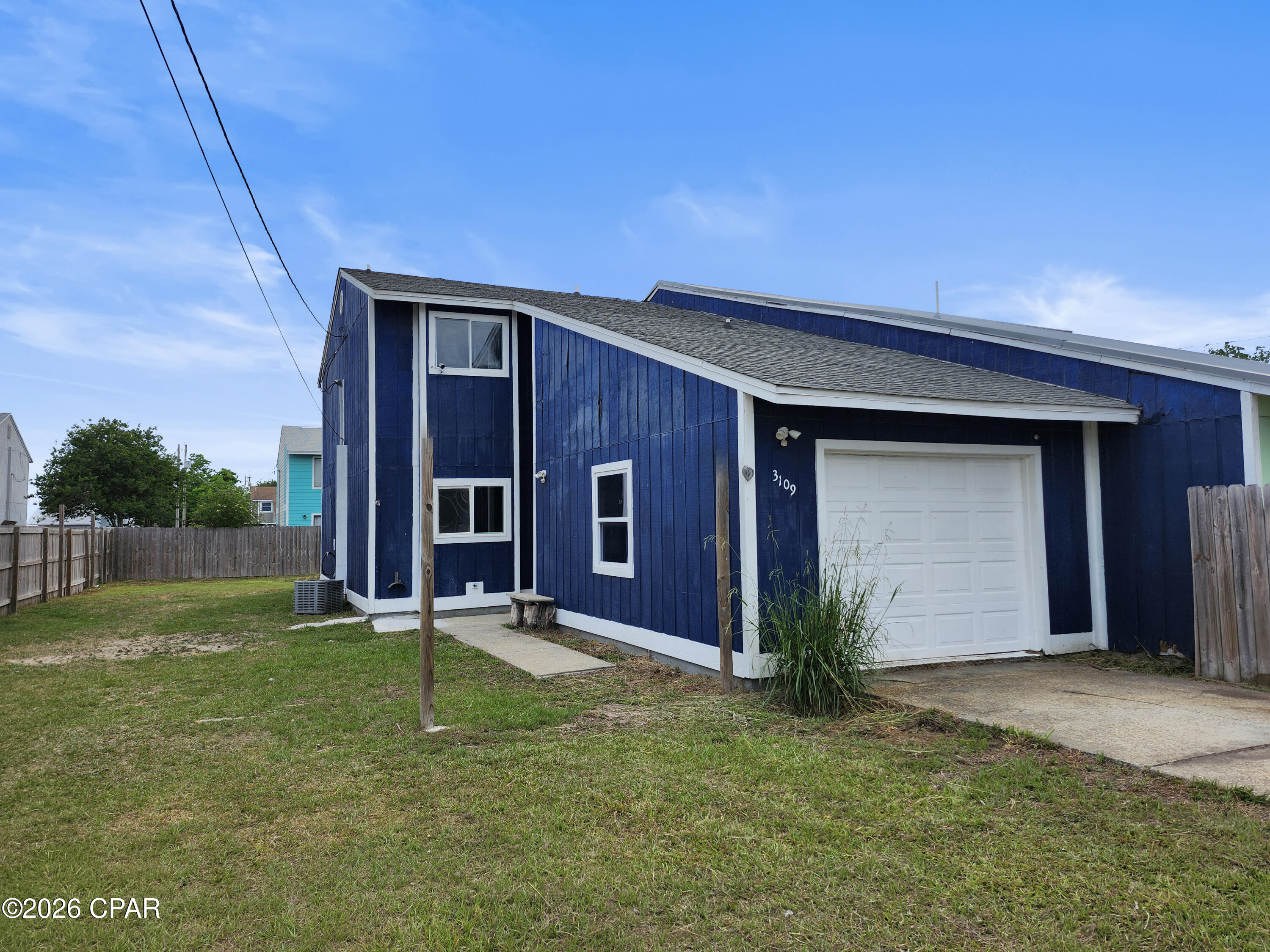 This home offers solid potential and good bones.
Townhome centrally located, features 3 bedrooms, 2.5 baths, and an open kitchen/living/dining area with a wood-burning fireplace. The garage features a bathroom and could be converted to a living space. It is convenient to schools and shopping. The electric meter has been pulled, and inspection and repairs will be required before power will be restored. It has great bones and just needs some work. All information, measurements, and dimensions are approximate, and the buyer is to verify any pertinent information.