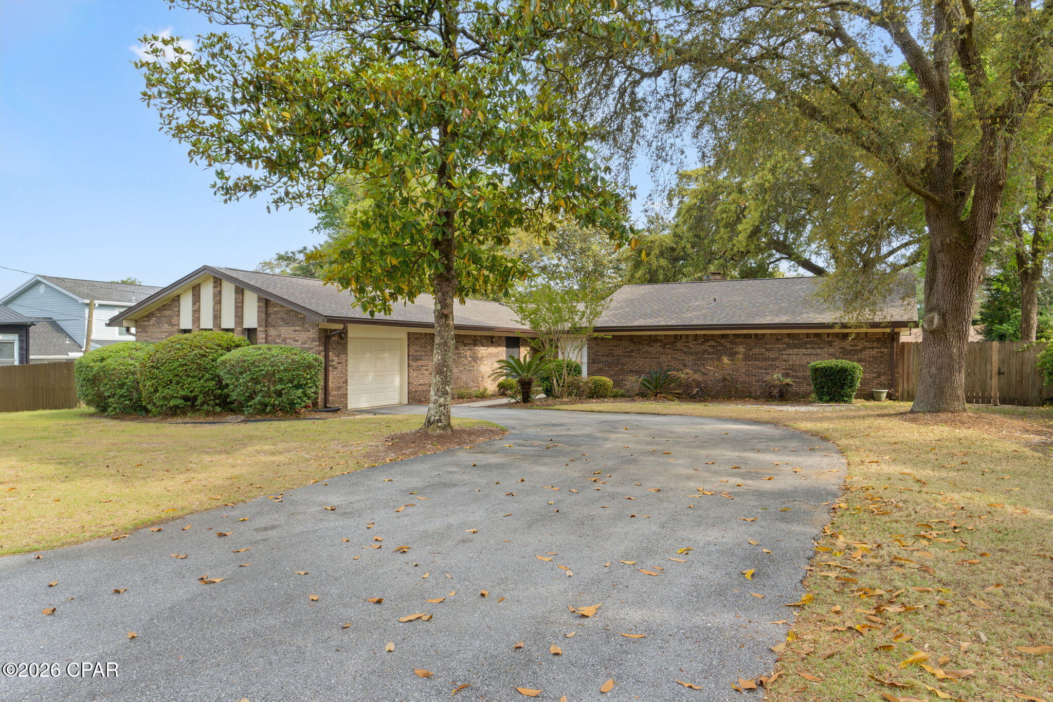 ''CURRENTLY UNDER CONTRACT, SELLER WILL CONSIDER BACKUP OFFERS'' 
Welcome to 44 Maple Avenue in the desirable Poquito Bayou community of Shalimar, Florida. This  is 4 bedroom, 2 bath brick home situated on a large lot  with privacy fenced backyard. 

Step inside to find an inviting entryway that opens into a generous living area featuring a classic brick fireplace and custom built-ins, creating a warm and welcoming focal point. Just around the corner, you'll find a formal dining space and a functional U-shaped kitchen with a cozy breakfast area, and ample cabinetry.

This home offers versatile living options, including a thoughtfully added fourth bedroom that can easily serve as a game room, home office, guest space, or flex room to suit your needs. The heated and cooled Sunroom, with its raised ceiling and abundant natural light, provides a bright extension of the living space and overlooks the fenced backyard--ideal for relaxing and entertaining.

The spacious primary suite features a large bathroom complete with double vanity, separate shower, jetted tub, and a walk-in closet, along with convenient access to the laundry and storage area.

Recent updates include new carpet, freshly painted interior, New roof in 2025, HVAC replaced in 2019, and a water heater installed in 2025.

Located in a quiet, established neighborhood just minutes from Eglin Air Force Base and Hurlburt Airfield, Convenient to schools, parks, shopping, dining, boating, and the stunning beaches of the emerald coast. Call to schedule a private tour.