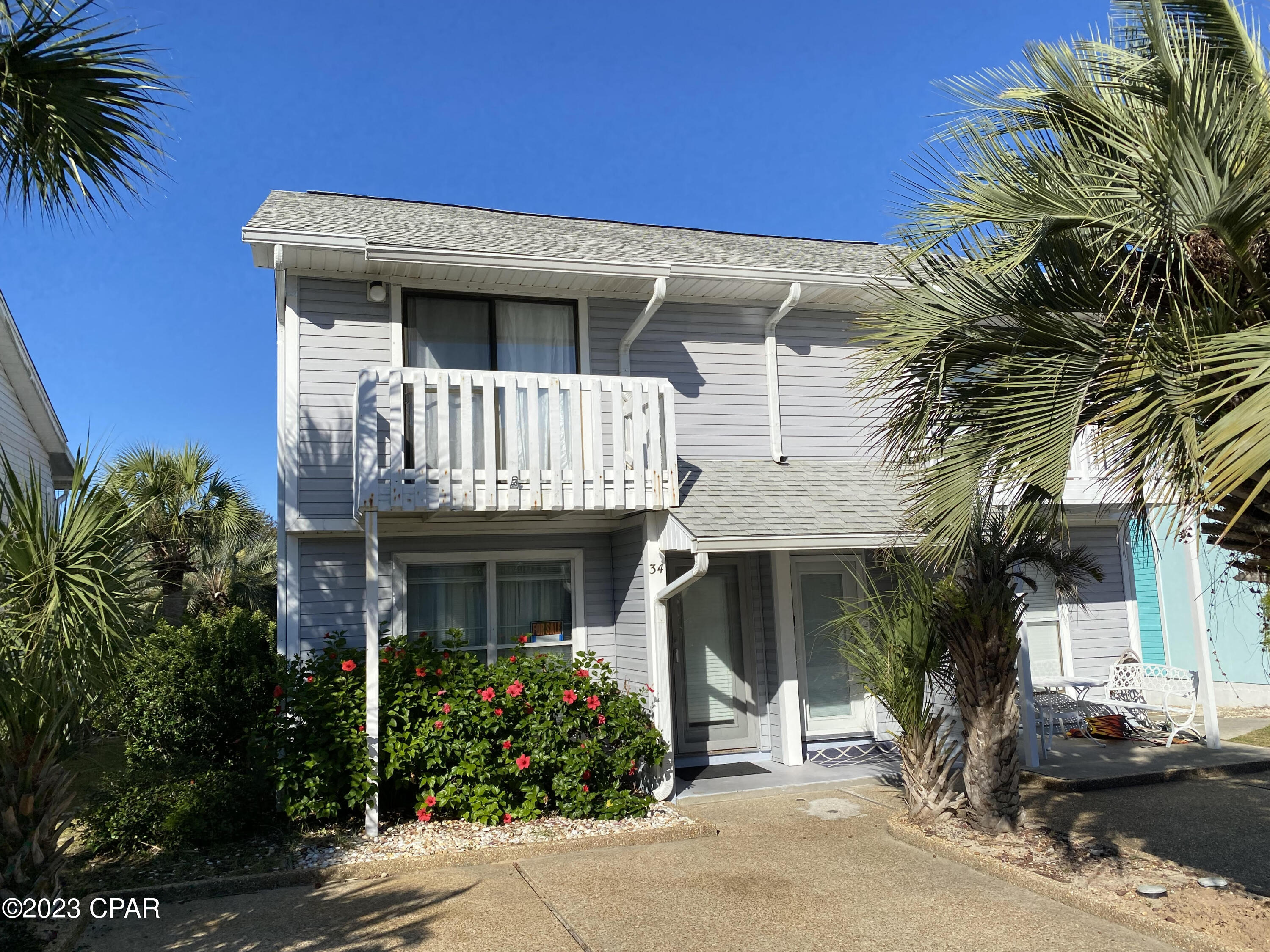 CURRENTLY UNDER CONTRACT, SELLER WILL CONSIDER BACKUP OFFERS

This end-unit, two-bedroom, townhome is in an INCREDIBLE location located just 120 yards from beach access 76 on the very desirable west end of PCB.  A great short-term rental investment or make it your own primary or secondary home.  Relax on your backyard deck with a fun cookout and enjoy the pond view or make the very short walk to the community pool.  Both bedrooms have balconies for those relaxing mornings and evenings.   



HVAC about 1 year old, newer water heater and roof.



Villa Chateau is a small community with a community pool and close to Pier Park and many shops and restaurants.  All details and dimensions are approximate and should be verified if importa