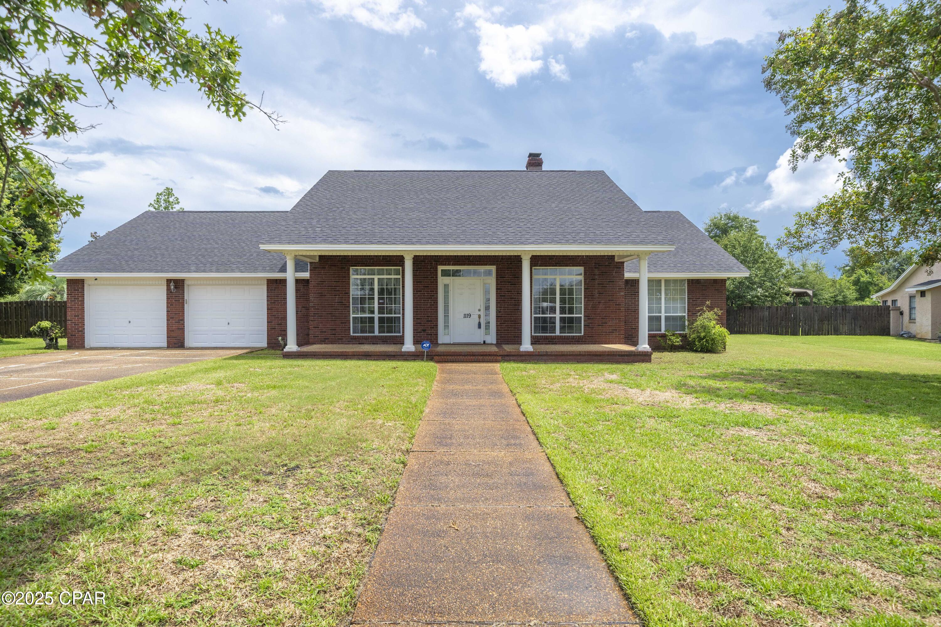 Welcome to this beautiful 4-bedroom, 2.5-bathroom home on over half an acre in the sought-after Mill Bayou subdivision of Lynn Haven. This community is known for its quiet streets, friendly atmosphere, and unbeatable location close to parks, schools, and recreation.

Inside, you'll find a flexible floor plan featuring a formal dining room, an eat-in kitchen with a walk-in pantry, and a designated sitting area or office space. The inviting living room boasts a wood-burning fireplace, perfect for cozy evenings.

The primary suite is a private retreat with vaulted ceilings, direct patio access, a walk-in closet, and a spacious en suite bathroom. Enjoy Florida living year-round in the screened-in patio overlooking the expansive backyard — ideal for entertaining or relaxing.

Key updates include:

BRAND NEW ROOF (February 2026)

HVAC (2018)

Hot Water Heater (2016)

Mill Bayou Location Highlights:

Just minutes to the Lynn Haven Recreation Center and Lynn Haven Bayou Park & Preserve, offering playgrounds, sports fields, kayak launches, trails, and more.

Quick access to Highways 231 and 390, making commutes to Tyndall Air Force Base (~14 miles), Naval Support Activity (~13 miles), and Gulf Coast beaches (~30 minutes) a breeze.

Close to shopping, dining, and excellent local schools. With a two-car garage, spacious lot, and a prime location in one of Lynn Haven's most desirable neighborhoods, this property offers comfort, charm, and convenience all in one.