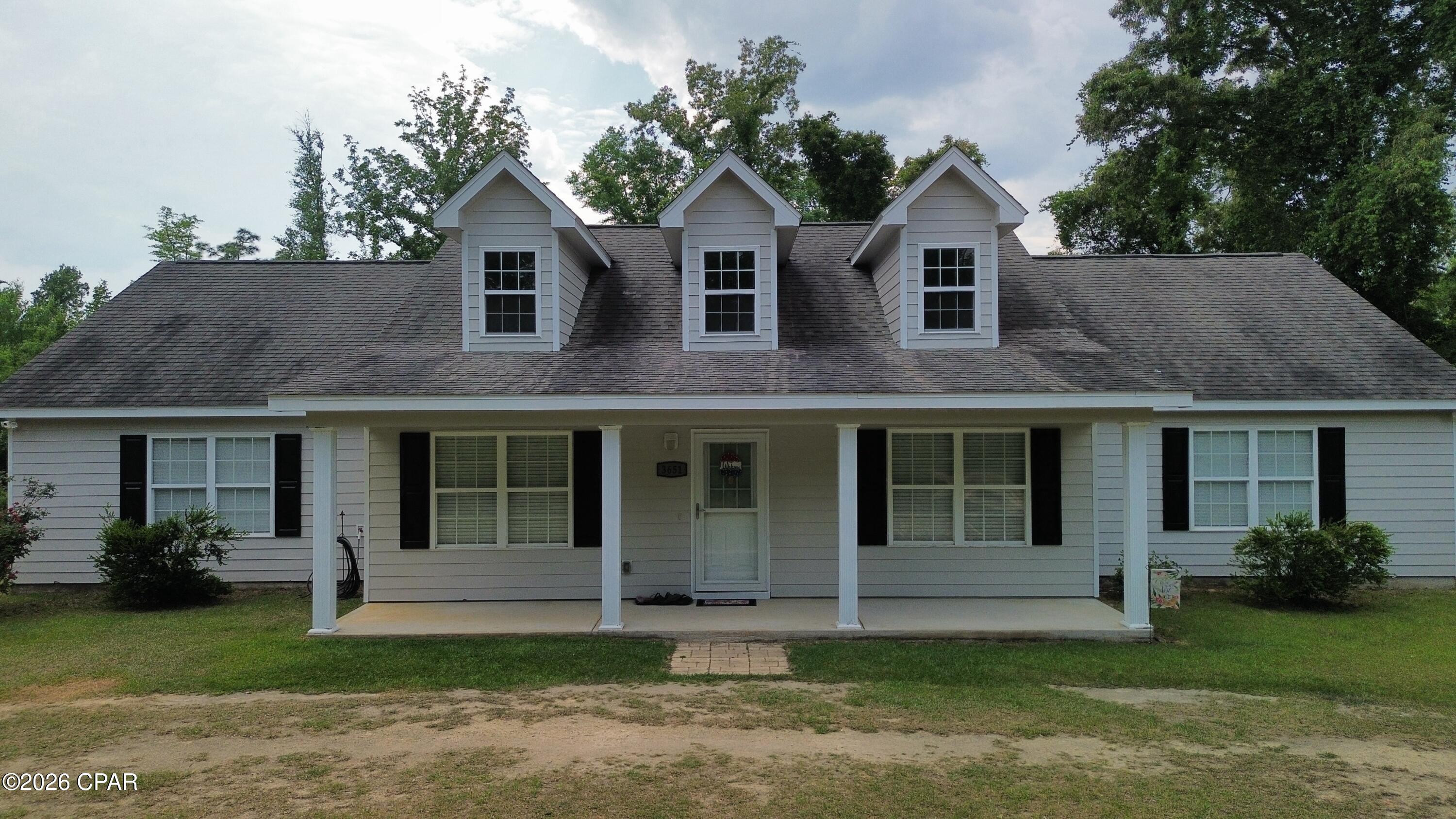 Beautiful 2012 home in impeccable condition offering 2,304 sq. ft. of living space, situated on just over 3 acres providing privacy, space, and peaceful country living.
This exceptionally maintained 4-bedroom, 3-bathroom home features durable Hardie board siding and a shingle roof, offering long-lasting quality and excellent curb appeal. Inside, cathedral ceilings and recessed lighting create an open, airy feel throughout the main living areas.
The kitchen is designed for both function and convenience, offering abundant cabinetry, generous counter space, and brand-new appliances. The home features well-appointed bathrooms, including double vanities for added comfort and practicality.
The spacious primary suite serves as a private retreat, featuring dual walk-in closets and a large en-suite bath complete with a ceramic double walk-in shower with dual shower heads and built-in seating, along with a double vanity.
Additional highlights include a large laundry room and a thoughtfully designed floor plan that supports both everyday living and entertaining.
A rare opportunity to own a move-in ready home with acreage, quality construction, and exceptional space--ideal for buyers seeking comfort, privacy, and room to grow.