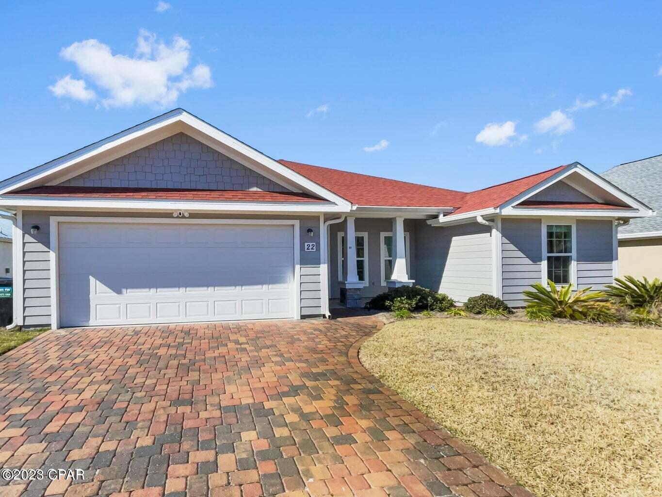 This is a great long term rental South of 98, located on the West end of Panama City Beach in a gated community. Lakefront, pool front, and a 5 min. walk to the beach. This is a 4-bedroom, 2-bathroom home. Dog allowed with pet deposit. Come live in Paradise!