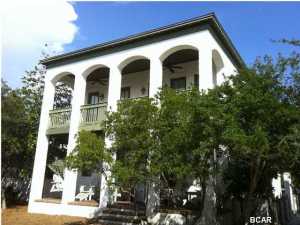 Don't miss this beautiful example of the perfect blend of Rosemary Beach architecture and all of the amenities that you have come to expect. This home has a private pool, an extensive shaded courtyard and patio area, a porte-cochere style parking structure with covered area above overlooking the pool, renovated kitchen, first floor living, first and second floor bedrooms with an A/V Play Room, bunk room and multiple balconies. Just a short walk to the beach and all of the amenities of Rosemary Beach this south side cottage is in the perfect location.