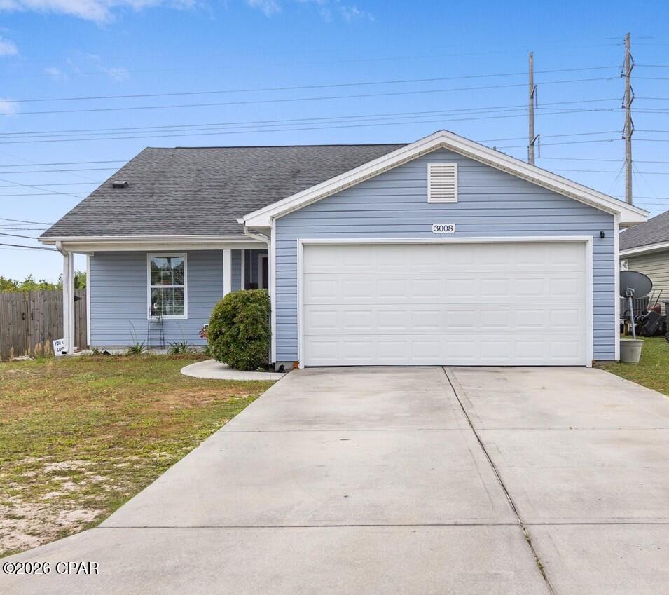 This Three-bedroom Two Bathroom well Maintain Home Located at 3008 NOWELL COURT, Sits on a Corner Lot. The home features a very spacious living area, two car garage (which owner used as a fourth bedroom but are willing to turn it back into garage. also, the garage door has a dent in it, but owner's contractor will be replacing are repairing also a few pieces of vinyl siding is missing contractor will be completing). gorgeous flooring flowing though out the home, this spilt open floor plan is beautiful. Covered patio and large laundry room. Kitchen feature roomy working space and stainless Steele appliance.

New roof in December 2018 and New vinyl siding July 2021.
Seller is motivated and entertaining all offers!!!