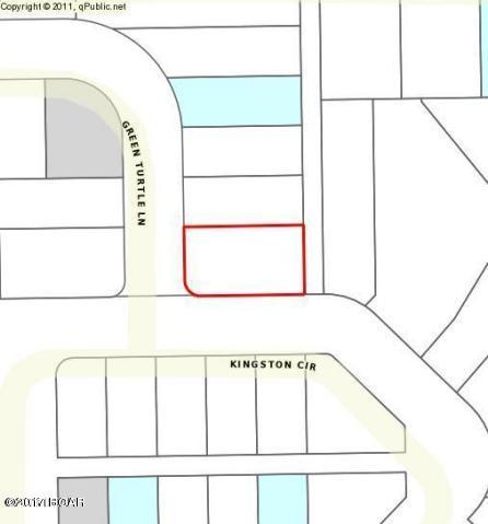 Large building lot in the exclusive subdivision of Martinique. Corner lot on 

Green Turtle wooded and out of flood zone. Gated community with activity park located in the center of the community. Coastal Craftsman themed construction throughout.