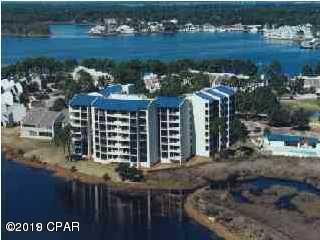This furnished  2 bedroom 2 bath unit has incredible views of the Grand Lagoon and Shell Island. The complex has a heated pool and a fishing pier on the lagoon. Bay Point features a championship golf course, clay tennis courts, 24 hour roving security, a post office, restaurants, and a Sheraton Resort Hotel.