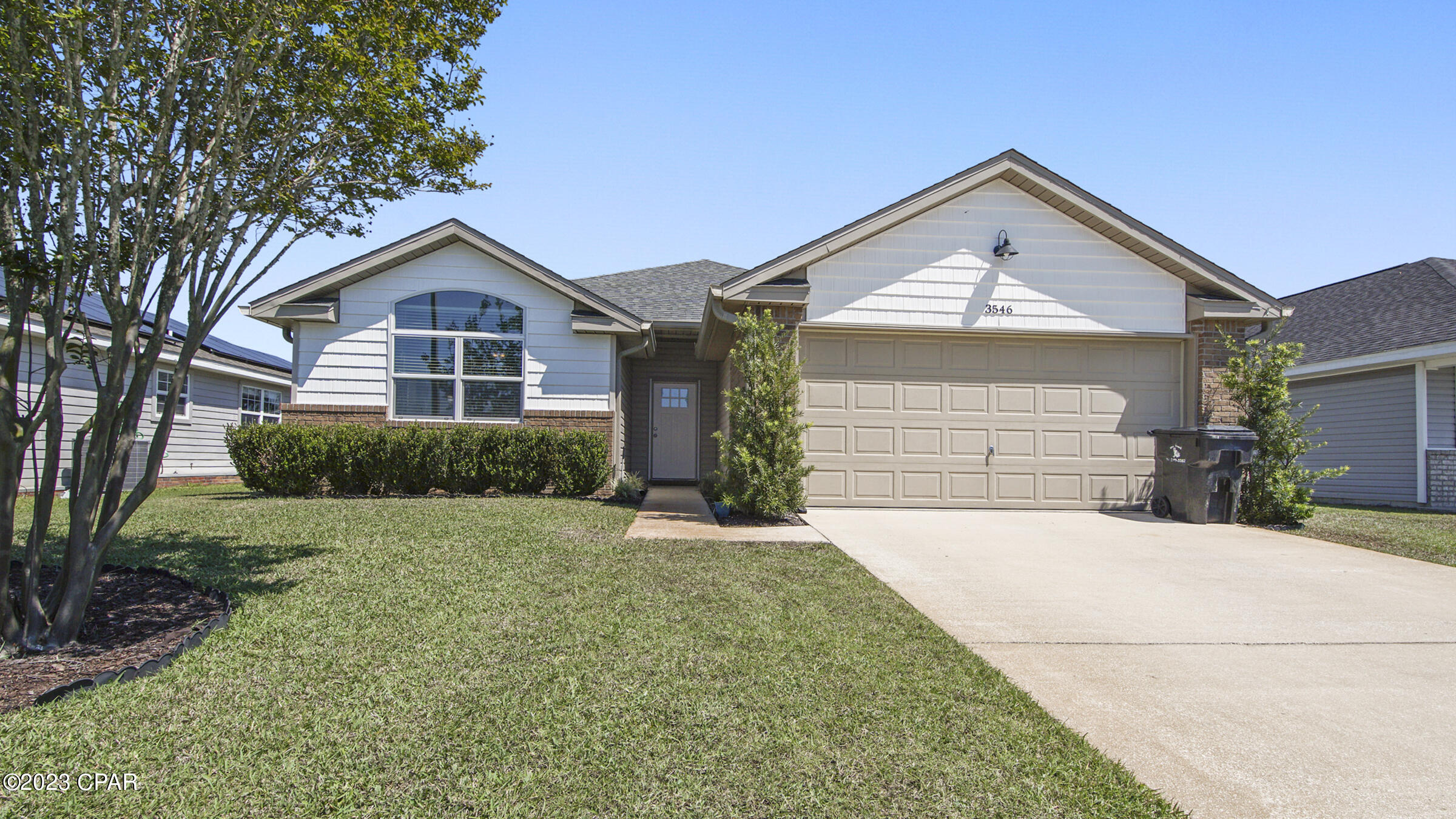 OPEN HOUSE!!! Saturday 4/15/23 from 1:30pm - 3:30pm WOW! Amazing 4 bedroom 2ba, Great use of space. 2 Car Garage in Brentwood subdivision. This home has high ceilings throughout. Beautiful open concept with formal dinning. Luxury Harwood look tile in living area. Amazing backyard with out building included. Great home for privacy with No Neighbors behind you.