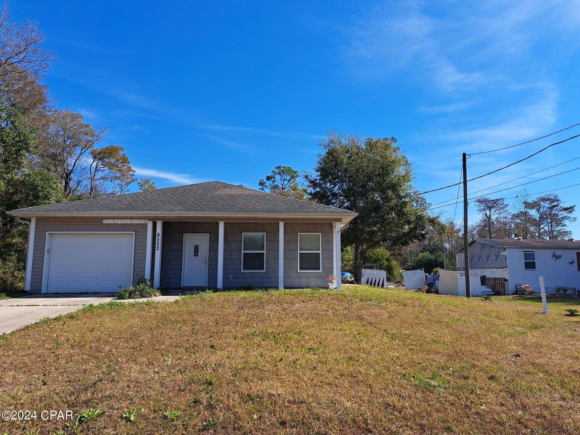 Cute 3/2 Single family home on a large lot in Bayou George. Large open floor plan. Tile and carpet through out home. All property sizes and ages are approximate, please measure and/or verify if important.
School assignments are subject to change, please check with Bay County for most accurate information.
Deposit is the same as the rent. NO PETS