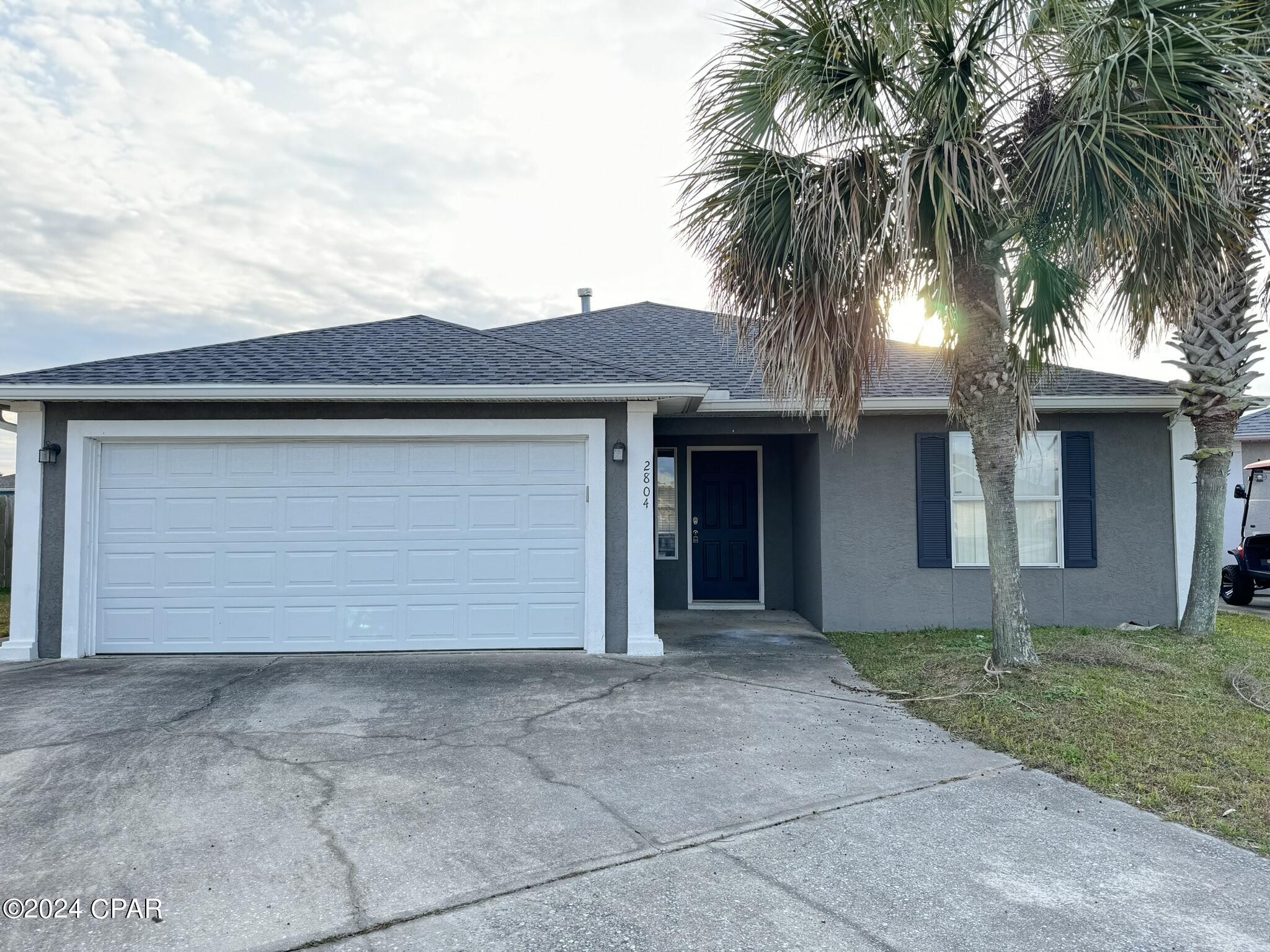 Looking for a charming place to call home in Panama City, FL? Look no further than this delightful 3 bedroom 2 bath residence on a quiet culdesac. With its prime location and impressive features, this property is perfect for individuals or a family seeking a comfortable and convenient living space. This home provides ample room for relaxation and privacy with an open floor plan that creates a seamless flow between the living and dining areas, making it ideal for entertaining guests or simply enjoying a quiet evening at home. The kitchen comes fully equipped with modern appliances ensuring that meal preparation is a breeze. In addition to its interior amenities, this house also offers a range of outdoor features that are sure to impress. The fenced in, spacious yard provides a safe and secure space for outdoor activities for the family and friends. The garage provides convenient parking and storage options. The washer and dryer, included with the property, add an extra level of convenience and ease to your daily routine. Please note SMOKING IS NOT ALLOWED in this property and this is NOT A PET FRIENDLY PROPERTY at the request of the owner. Whether you are a working professional or a retiree looking for a cozy place to call home, this home has everything you need to live comfortably in beautiful Panama City. Don't miss out on the opportunity to make this charming property your own! Schedule a viewing today!