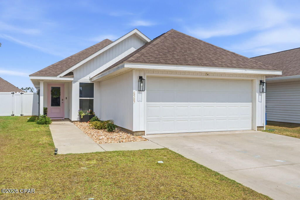 This 3bedroom 2bath home is move in ready! Live in one of the most upcoming neighborhoods in Panama City, Liberty Subdivision. The subdivision has a lot to offer,  2 pools, pickle ball, splash pad, playgrounds and much more! 

The property features a fenced in backyard for your privacy along with all kitchen appliances, ceiling fans, window coverings and the property is only 2years new! Make this your next home!