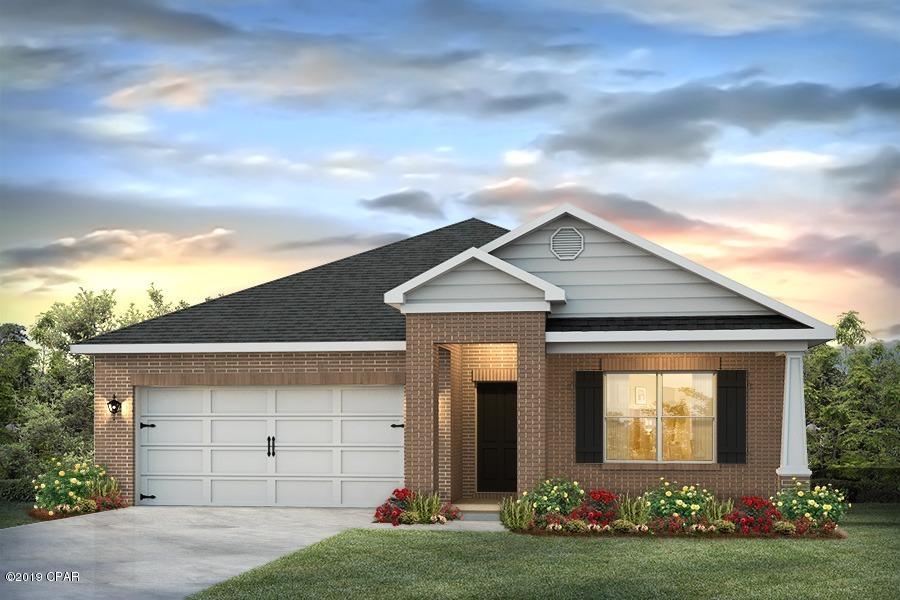 This Cali floor plan features 4 bedrooms with one that can be used as a den or office. As you enter this home you will find quality paint with orange peel textured walls and traditional 8' ceilings. Vinyl flooring throughout all common areas of the home and carpet

in the bedrooms. The kitchen is open and spacious with a center island and includes a pantry, beautiful stained cabinetry and durable laminate countertops. The

appliances include a dishwasher, stove and microwave. The master suite has a nice sized bath with separate shower and large soak tub, as well as a large walkin

closet. This home has a standard Smart Home package that includes, KwikSet Keyless entry, an Echo Dot device and Qolsys touch panel.