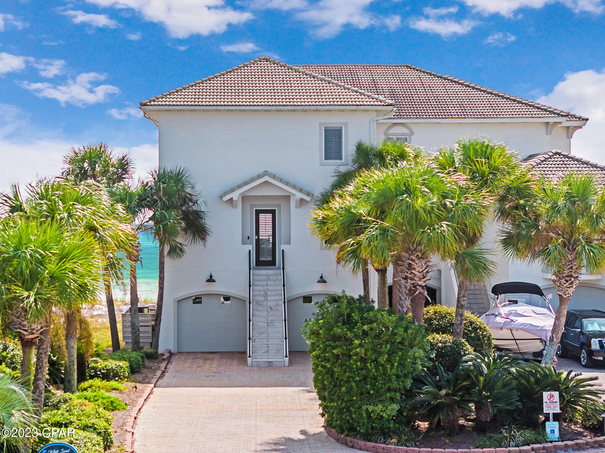 This stunning beachside home is a true gem, prominently situated along the picturesque shores of Miramar Beach, nestled harmoniously between the enchanting coastal communities of 30A and Destin. As you step foot onto this exceptional property, you're immediately embraced by the grandeur of a magnificent view of the Gulf, setting the tone for a modern and luxurious coastal experience that's nothing short of awe-inspiring.

This remarkable property is not just a sight to behold; it's a wise investment as well. With a remarkable track record, it achieved a remarkable rental income of $455,832.21 in 2022 and has already garnered an impressive $427,779.83 this year! The calendar is already filling up with $244,000+ worth of bookings for 2024. This isn't just a home; it's a smart financial opportunity.

This multi-story dwelling offers an abundance of space, boasting 8 bedrooms and 6 full bathrooms, making it the perfect haven for those seeking a luxurious coastal retreat. With the capacity to comfortably accommodate up to 26 guests, it's an ideal setting for gatherings, celebrations, and creating unforgettable beachfront memories that will last a lifetime.

Buyer is responsible to verify all information to be true and accurate.
