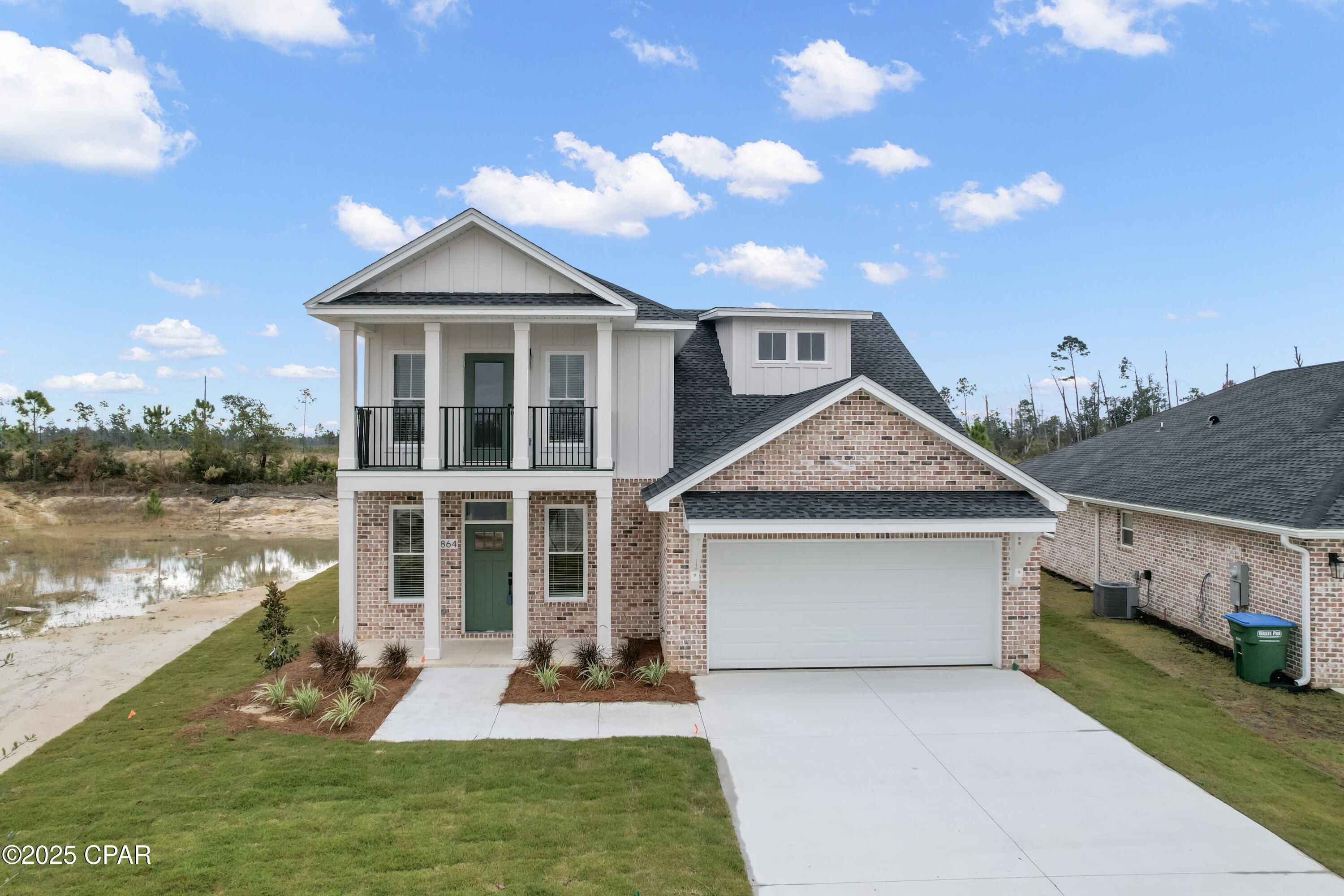 Welcome to Game Farm - A Peaceful Place to Call Home.

Take advantage of exclusive incentives: enjoy a special 5.99% interest rate plus $3,000 toward closing costs with our preferred lender.

Created by Ben Wortman Construction, a veteran and proud Bay County local, Game Farm offers the perfect blend of privacy and convenience in the heart of Panama City. From the moment you wind through the landscaped entrance and cross the scenic bridge, you'll feel the inviting charm of this thoughtfully designed community.

Future neighborhood features will include:
-Generously sized homesites
-Elegant brick homes
-Preserved natural areas and ponds
-Planned green spaces and walking path

This home showcases exceptional craftsmanship and upgrades throughout, including:
-Energy-efficient spray foam insulation
-Impressive 10-foot ceilings with recessed lighting
-Durable all-brick exterior
-Fully sodded yard with sprinkler system
-Tray ceilings in the living room, dining room, and primary suite
-A spa-inspired primary bath with double vanities

Game Farm is more than a neighborhood--it's a community designed for comfort, quality, and timeless appeal.

⚠️ Please note: This is an active construction site. Use caution when visiting.