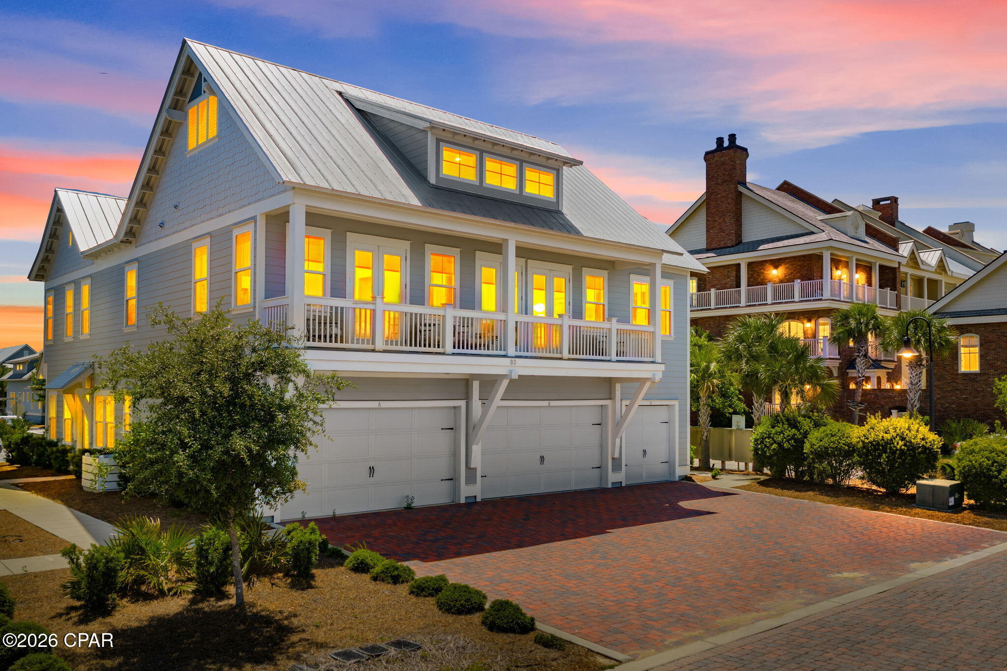 Welcome to The Arbua at Prominence -- a stunning new listing nestled along the iconic south of Highway 30A between Seagrove and Alys Beach.

This beautifully appointed two-bedroom, two-bathroom triplex townhome offers the perfect blend of coastal living and modern convenience in one of Florida's
most sought-after corridors. Inside, discover rich hardwood floors flowing through the living room, dining room, kitchen, and complemented by tile in the
bathrooms and laundry room. The kitchen is a true showpiece, featuring elegant European-style cabinetry, granite countertops, and stainless-steel appliances including a wall oven, built-in microwave, dishwasher, and refrigerator. The surrounding neighborhood elevates the lifestyle even further. Deer Lake State
Park Beach Access sits just over a mile away, offering pristine shoreline and natural beauty. Daily essentials are effortlessly handled with Publix Super Market at Watersound Town Center nearby, while The Hub provides shopping, dining, and entertainment all nearby. Prominence residents enjoy resort-caliber
amenities including a sparkling pool, private cabanas, an outdoor dining pavilion, and a fully equipped fitness center -- creating a vacation-worthy atmosphere every single day. As part of the beloved 30A community, this townhome delivers an unmatched coastal lifestyle where nature, convenience, and refined living converge beautifully. Schedule your private showing today.