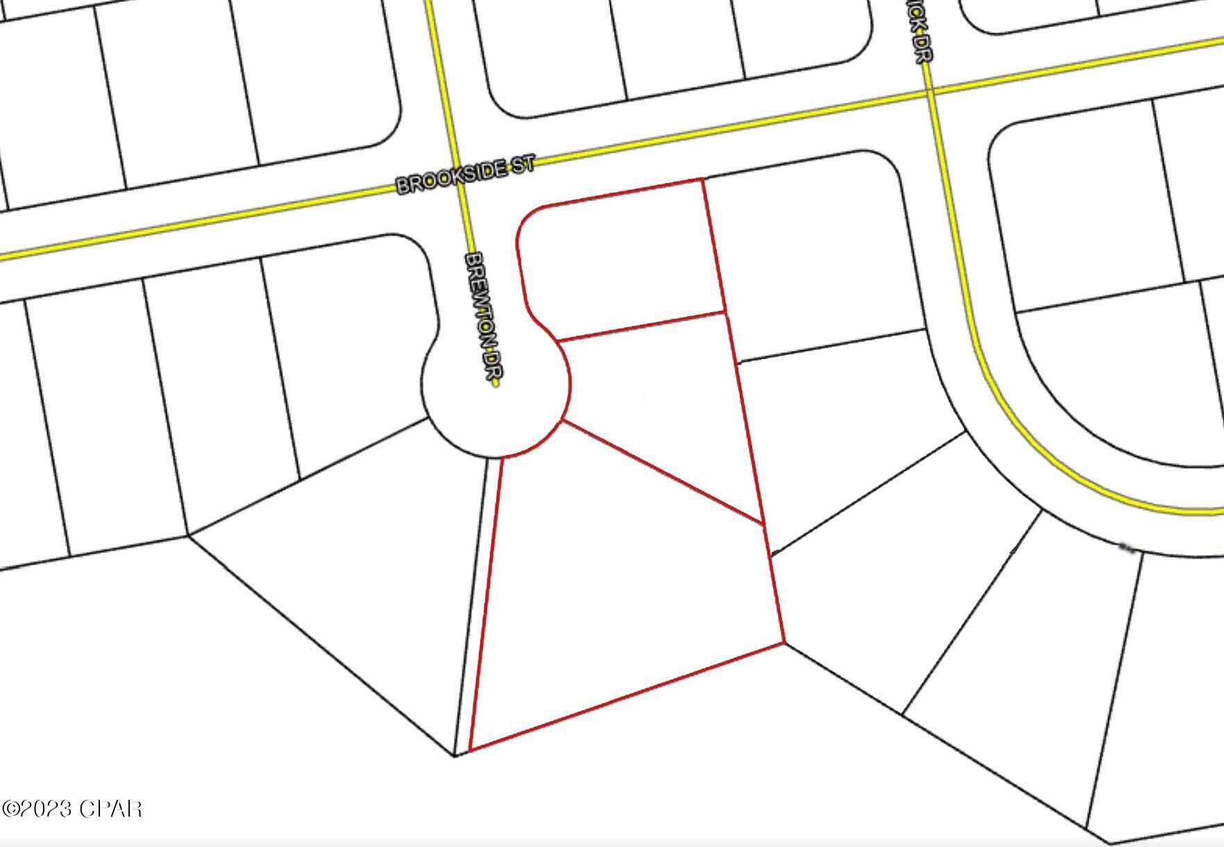 Seller has 3 adjoining lots to sell...with power lines already on Brookside Drive. Lot 22 is on the corner of Brookside and Brewton. It is .261 acres. Lot 21 is adjoining and is the first lot on the left in the cul-de-sac of Brewton Drive. It is also .261 acres. Lot 20 is also adjoining the other two and is at the end of the cul-de-sak on Brewton Drive. It is an oversize .673 acres. The 3 lots total 1.195 acres and cover just over half of the cul-de-sak. Seller will not split them up. Nice building lots for single-family homes in the quickly growing subdivision of Sunny Hills!! ...what are you waiting for...Sunny Hills boasts the magnificent Sunny Hills Golf and Country Club!! No time frame to build in...homes only subdivision, no mobile homes...no HOA!! Come build your dream home now!! Don't miss out, call today!!! GOOGLE Maps has the street names wrong for this location. Please follow the written directions to access the lots.