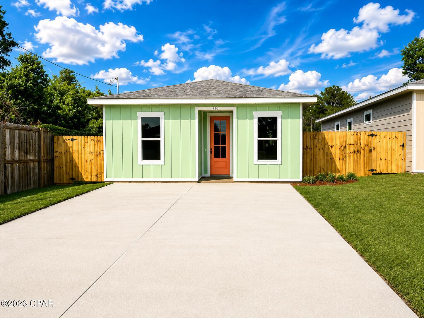 NEW CONSTRUCTION 2026 |
High-Quality Build in a Prime Location Near 30A!

NO HOA FEES | SHORT- TERM RENTAL ALLOWED |  
Estimated gross rental income potential of up to $70,000 annually.

This beautifully designed 3-bedroom, 2-bathroom home offers the perfect combination of comfort, style, and investment potential. Whether you're searching for a primary residence, vacation getaway, or income-producing property, this home is a rare opportunity in one of Panama City Beach's fastest-growing areas.

The open-concept layout features 9-foot ceilings, plenty of natural light, a spacious living area, and a modern kitchen with brand-new stainless steel appliances and upscale finishes. Each bedroom includes tray ceilings and built-in closets, while the bathrooms showcase sleek modern finishes, stylish mirrors, and a tiled glass shower for an elevated look.

The home also features a dedicated laundry room with washer and dryer hookups. The 40-foot driveway provides parking for up to 4 vehicles. The fully fenced backyard includes a private well and an already installed sprinkler system for easy landscape maintenance year-round. The oversized backyard also offers the potential to add a pool or create additional outdoor living space. There is also an opportunity to extend the backyard if desired, as additional land behind the fence may be utilized for even more outdoor space and future possibilities.

Located in a quiet neighborhood just minutes from beach access, Inlet Beach, Rosemary Beach, and the popular dining, shopping, and entertainment along 30A.

High-quality construction, excellent rental potential, and an unbeatable location make this property a standout opportunity.
SCHEDULE YOUR SHOWING TODAY !