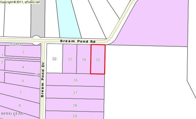 Bream Pond - Land