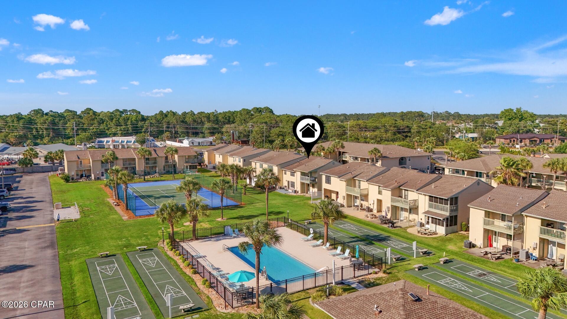 Rare opportunity to own a 4-bedroom unit in one of the most desirable gated resort communities in Panama City Beach. Units like this rarely become available in this neighborhood, especially in this location and at such an incredible price. Don't miss your chance to own a truly hard-to-find property!
One of the biggest features? This unit backs directly up to a HEATED POOL, Shuffleboard Courts, and Tennis Court giving you resort-style amenities practically right out your back door. Whether you're looking for a primary home, vacation property, or investment opportunity, the location inside the resort alone makes this unit stand out. The layout offers plenty of room for family, guests, or rental potential with 4 bedrooms and comfortable living space throughout. Additional highlights include two assigned parking spaces right outside your door and the convenience of no elevators. STR allowed with strong GRI potential! FHA and VA friendly! 
Gulf Highlands Beach Resort offers incredible amenities including 11 Pools (5 Heated), Tennis Courts, Pickleball Courts, Mini Golf, Fitness Room, Playgrounds, Shuffleboard, and a Gulf-Front Restaurant & Pool with private beach access. Golf carts are allowed throughout the resort which makes getting around easy and fun.
Properties with this bedroom count and this kind of location inside the resort are hard to find, especially backing up to amenities like this. Call your agent TODAY to schedule a private showing before this one is gone!