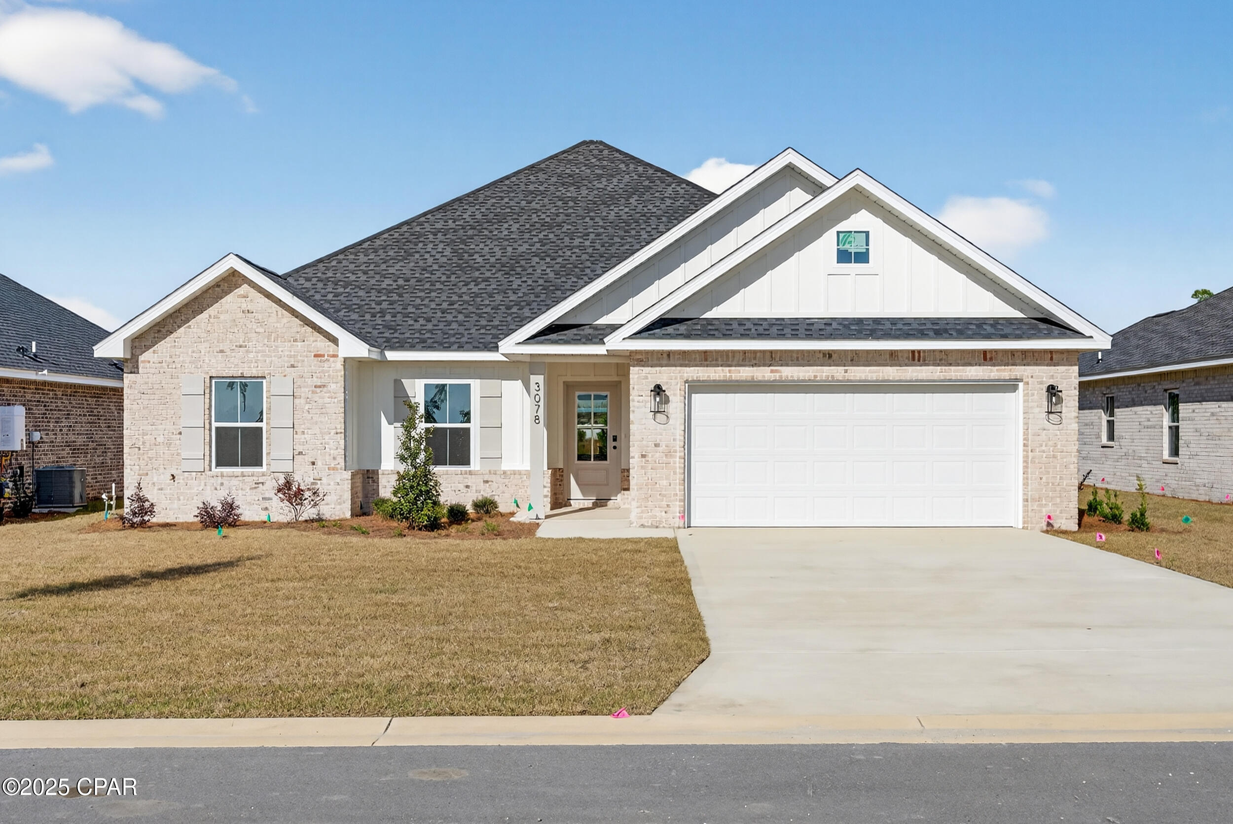 Under construction is this 4BR/2Ba one-story home with garage. Spacious Owners Suite Bedroom with bath, kitchen open to family room. Don't miss this opportunity to own in this new neighborhood. Homeowner Association Documents available for viewing upon request.Buyer to verify all dimensions