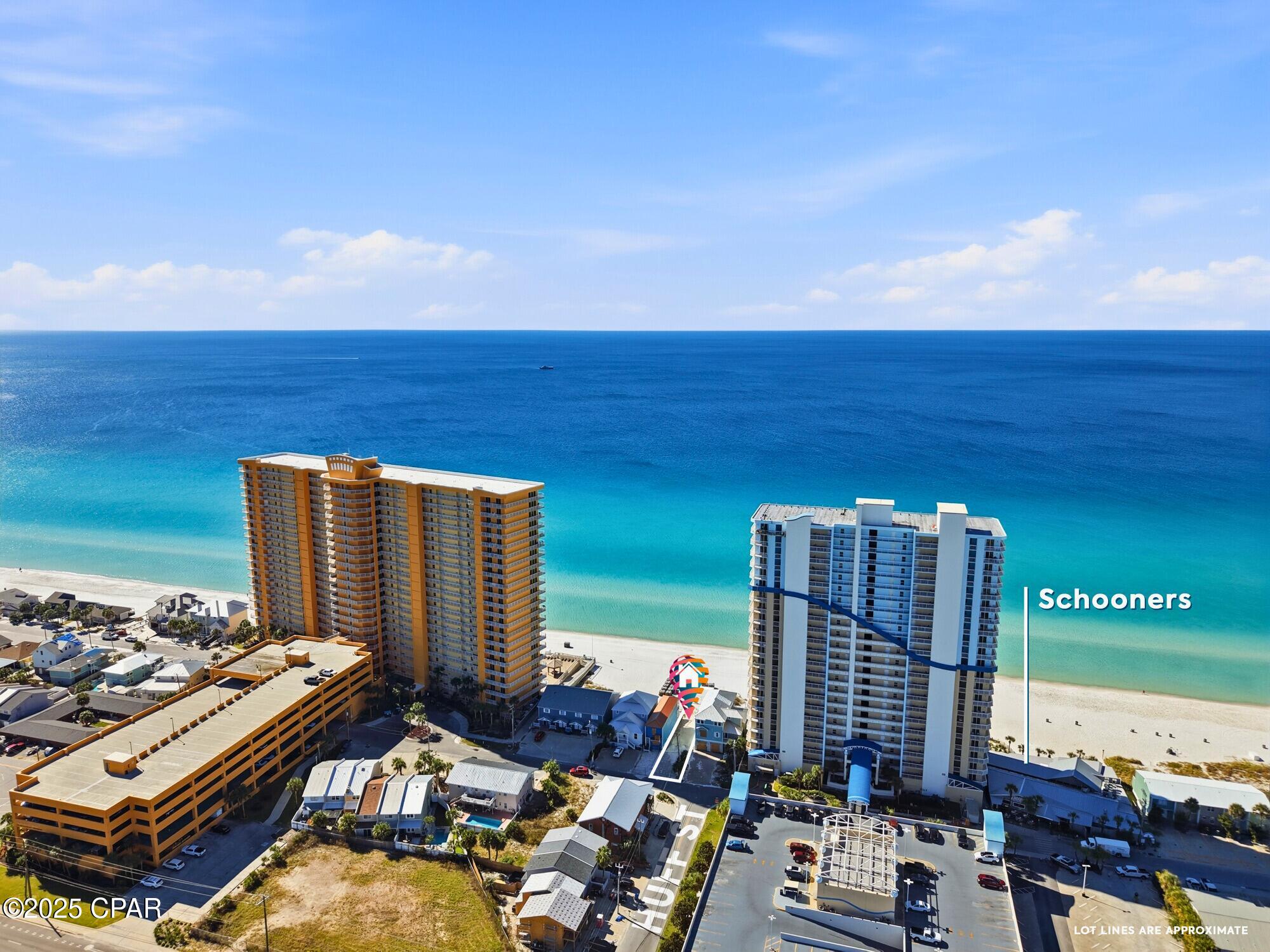Rare Gulf-Front Opportunity! Build your dream coastal retreat on this ready-to-build Gulf-front lot located at 5101 Gulf Drive in Panama City Beach. Enjoy panoramic views of the Gulf of Mexico, direct beach access, and an unbeatable location near Schooners and St. Andrews State Park. No HOA and utilities available. Perfect for a custom luxury home or vacation rental investment--one of the few remaining Gulf-front parcels in the area.  
Perfectly positioned near Schooners, Patches Pub, and St. Andrews State Park, this Gulf-front property offers the perfect balance of privacy and convenience--just minutes from dining, marinas, and Panama City Beach's most desirable attractions.
Whether your vision is a custom luxury residence, a vacation retreat, or an income-producing investment, this ready-to-build homesite delivers the flexibility and freedom to bring your dream to life. With utilities available and no HOA restrictions, you can design and build to fully capture the panoramic Gulf views and coastal lifestyle.
Property Features: Direct Gulf-front parcel with sweeping Gulf views; Cleared and ready to build; Utilities available; No HOA restrictions; Ideal for a custom home or short-term rental investment; Prime location near restaurants, shops, and marinas
Opportunities to own true Gulf-front land in Panama City Beach are extremely limited. Schedule your private showing today and start planning your modern coastal masterpiece surrounded by emerald waters and endless sunsets.