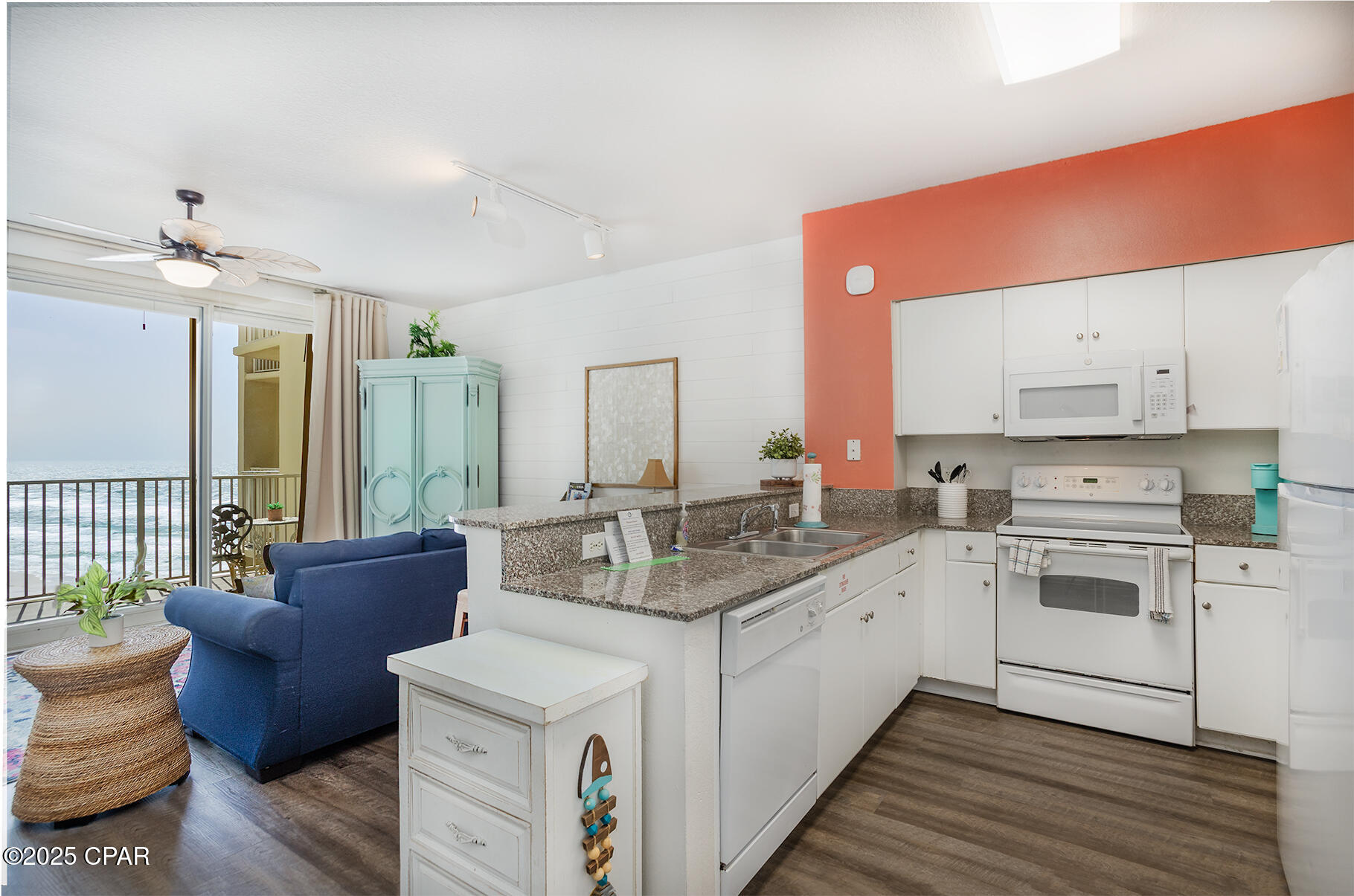 Stunning Panama City Beach Condominium for Sale! Welcome to your dream coastal retreat, nestled in one of the most popular Resorts in Panama City Beach. This stunning condominium is perfect for those seeking both luxury and comfort, offering a serene escape with breathtaking views of the Gulf of Mexico. 
Key Features 
•	Bedrooms & Bathrooms: This spacious condo boasts two beautifully appointed bedrooms, including a convenient bunk room, and three full bathrooms, ensuring ample space for family and guests. 
•	Fully Equipped Kitchen: The kitchen features modern appliances and ample counter space, making meal preparation a joy. 
•	Open Floor Plan: Enjoy the seamless flow between the living, dining, and kitchen areas, perfect for entertaining or relaxing with loved ones. 
•	Large Balcony: Step out onto the expansive balcony and soak in the stunning panoramic views of the Gulf of Mexico, a perfect spot for morning coffee or sunset cocktails. 
•	Amenities Galore: The resort offers a plethora of amenities designed for your enjoyment and relaxation, making every day feel like a vacation. 
•	Convenient Parking: Benefit from covered parking adding ease to your beachside living experience. 

Don't miss the opportunity to own a piece of paradise. This condominium is the epitome of luxury living in Panama City Beach, offering a perfect blend of comfort, style, and breathtaking natural beauty. Schedule a viewing today and start imagining the coastal lifestyle you've always dreamed of!