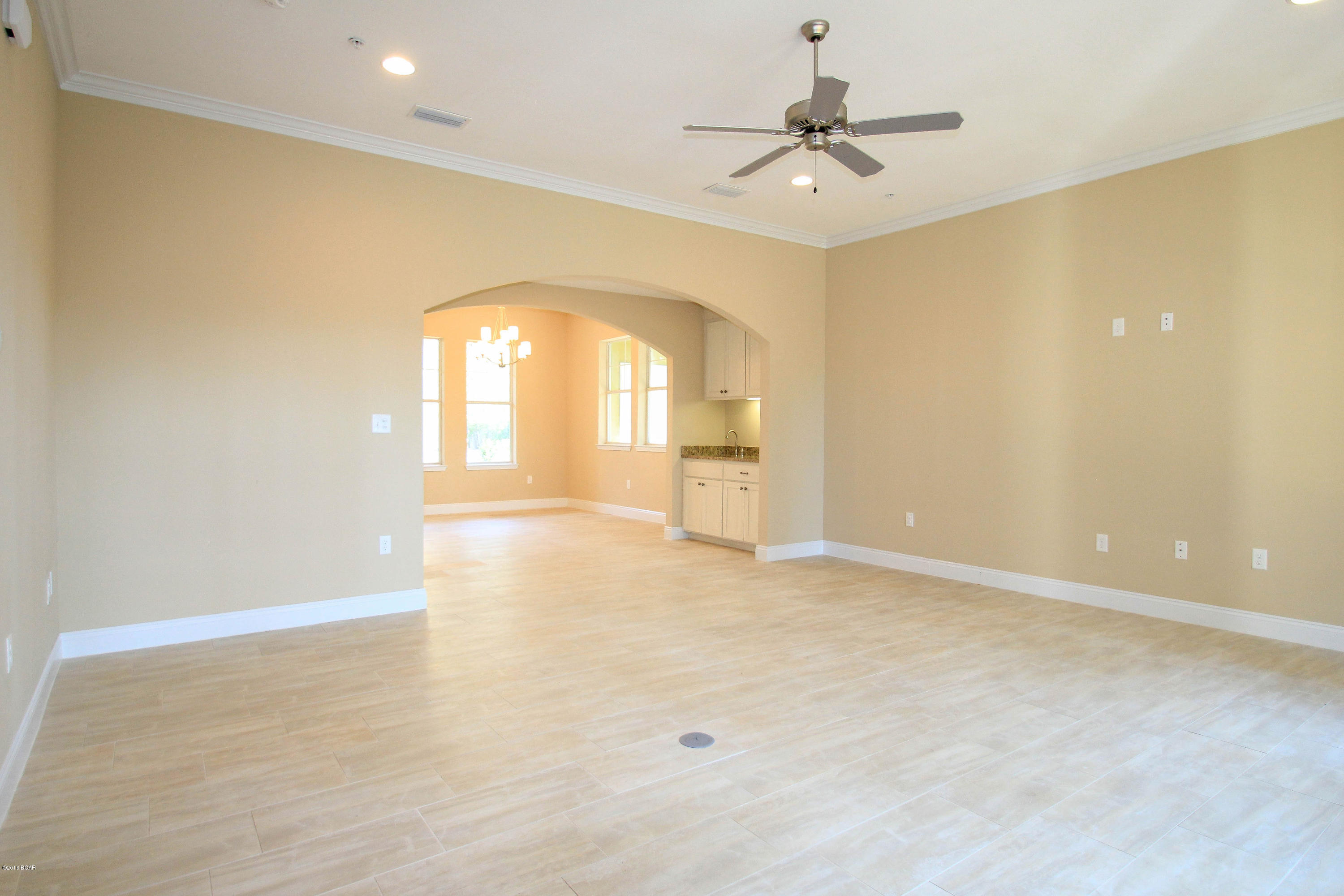 These townhome-style condos have all the same great amenities and Luxury that you would expect from an upscale community like Island Reserve. These beautiful two-story townhomes boast 3 bedrooms/3.5 baths and 2,201 Square Feet. Every bedroom has its own Bathroom. Each townhome has its own double car garage, front and rear entries, first floor patio, and second floor balcony just off the Master Suite. Open concept layout with a large living room equipped with arched openings leading into main living areas. Island Reserve is 1.4 miles away from the Gulf of Mexico and has the best amenities in town including an indoor Basketball Court, 1 Acre sized Lagoon Pool, Fitness Gym, & Theater Room. Apply today! Unfurnished. 1 Year Lease required. No Pets. No Smoking. Tenant pays electric/tv/internet.