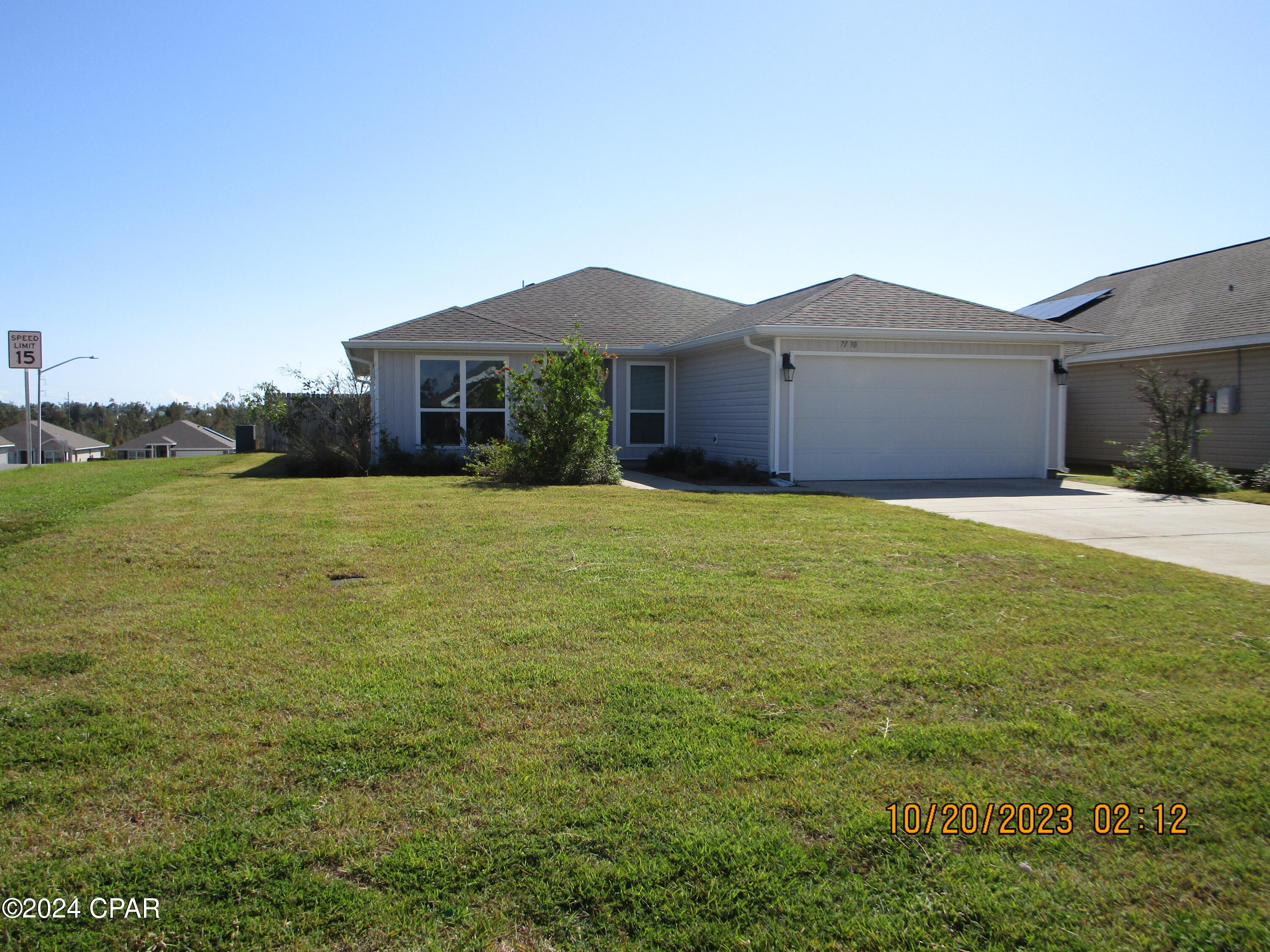 3/2 single family home on a large corner lot in Barrett's Park with fenced back yard. 2 car garage Just north of Panama City. All property sizes and ages are approximate, please measure and/or verify if important.
School assignments are subject to change, please check with Bay County for most accurate information.
Deposit is the same as the rent. PETS NOT ALLOWED